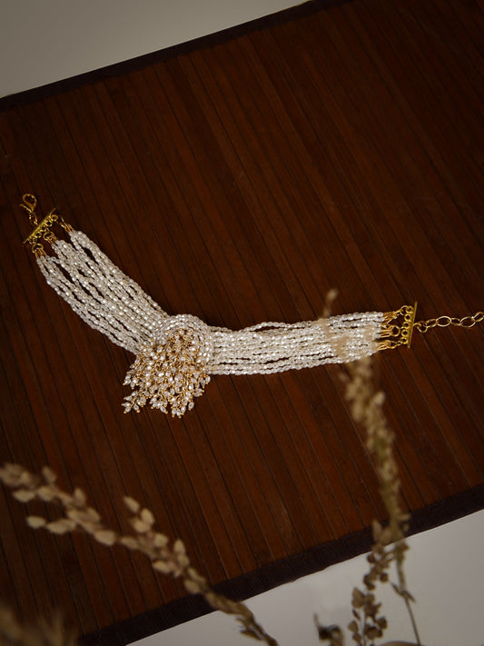 EMPERVINA WHITE CHOKER - House of D’oro