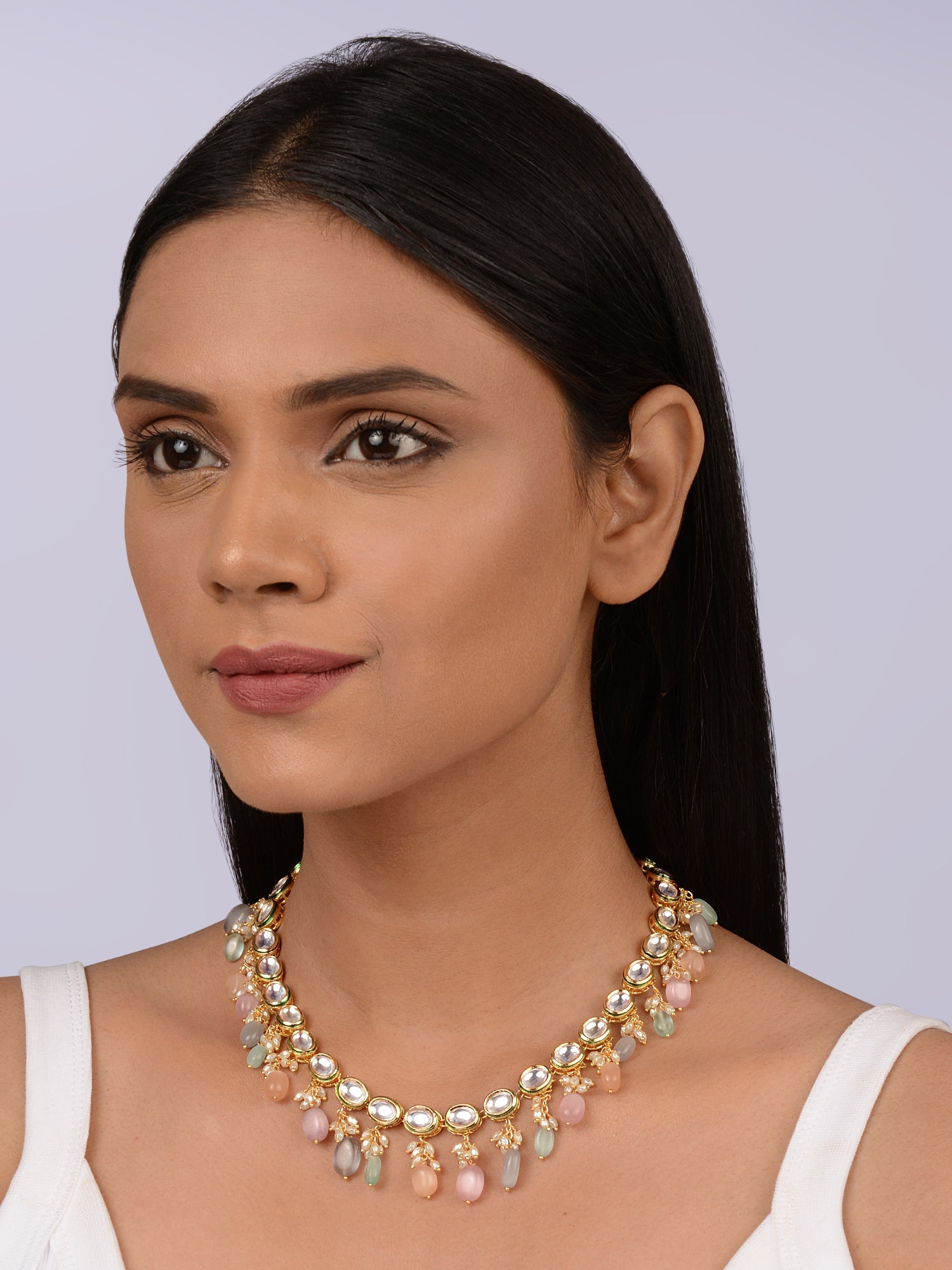 WISTERRIA COLORED CHOKER - House of D’oro
