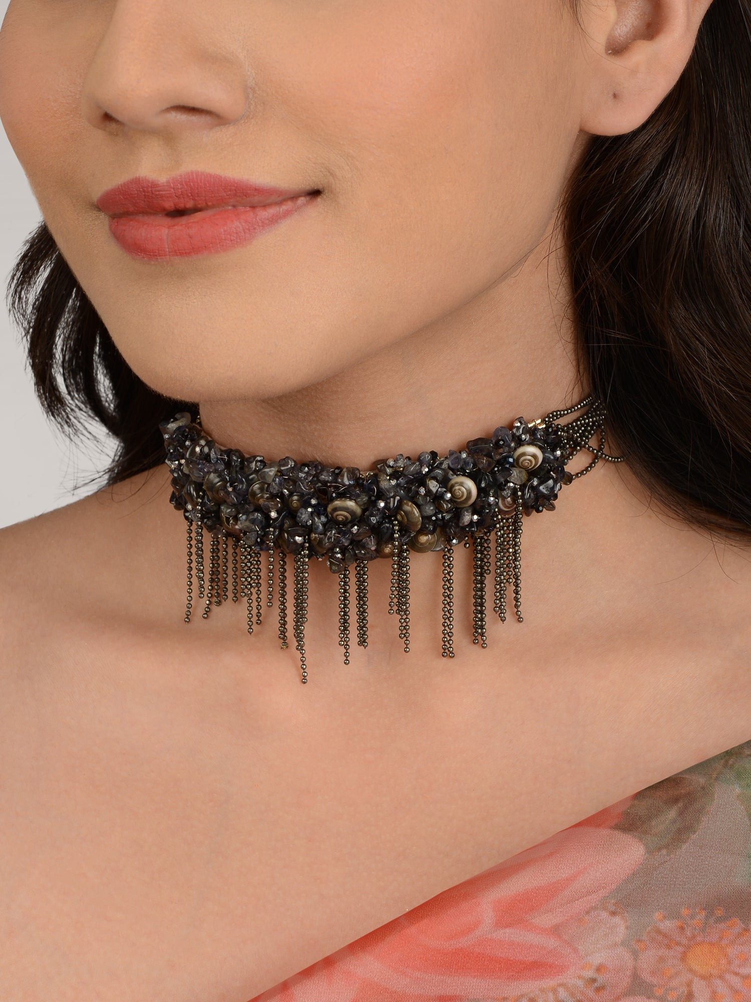 IRIS STONE CHOKER - House of Doro