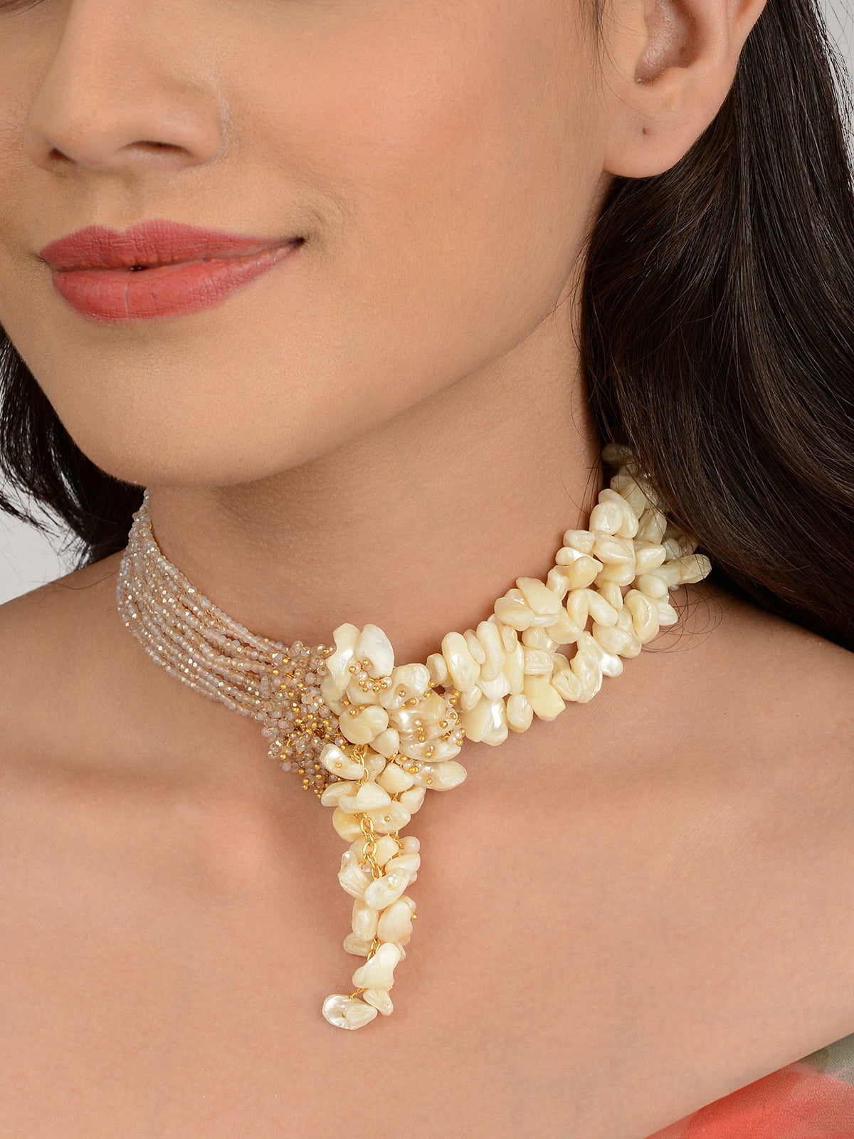 RUDIYANA STONE CHOKER - House of Doro