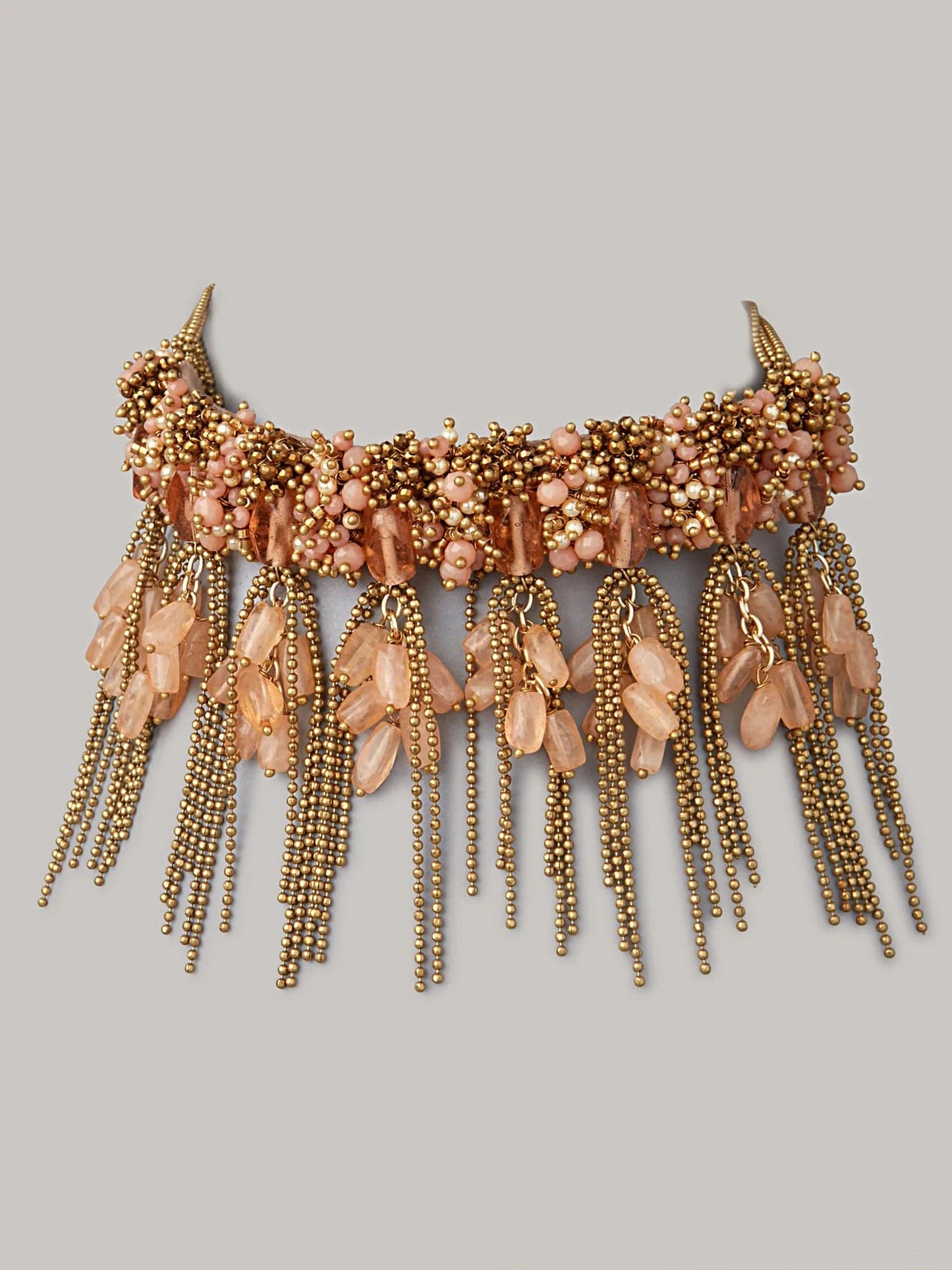 AMRUTHA PINK choker - House of Doro