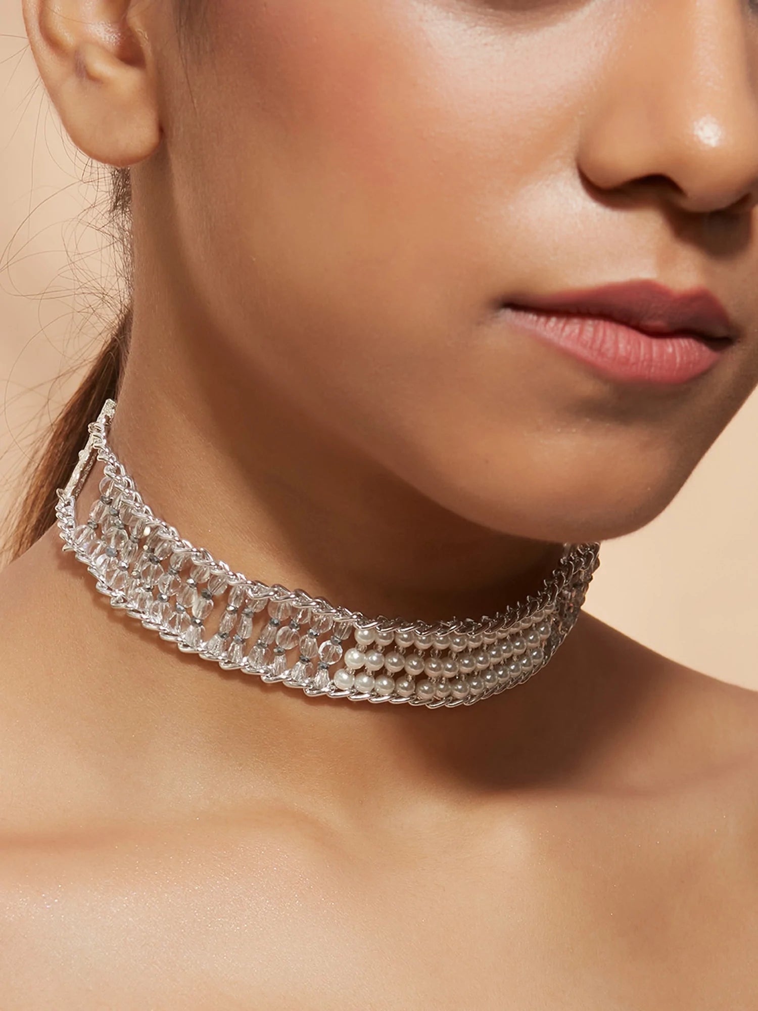 CIRYONA CRYSTAL CHOKER - House of Doro