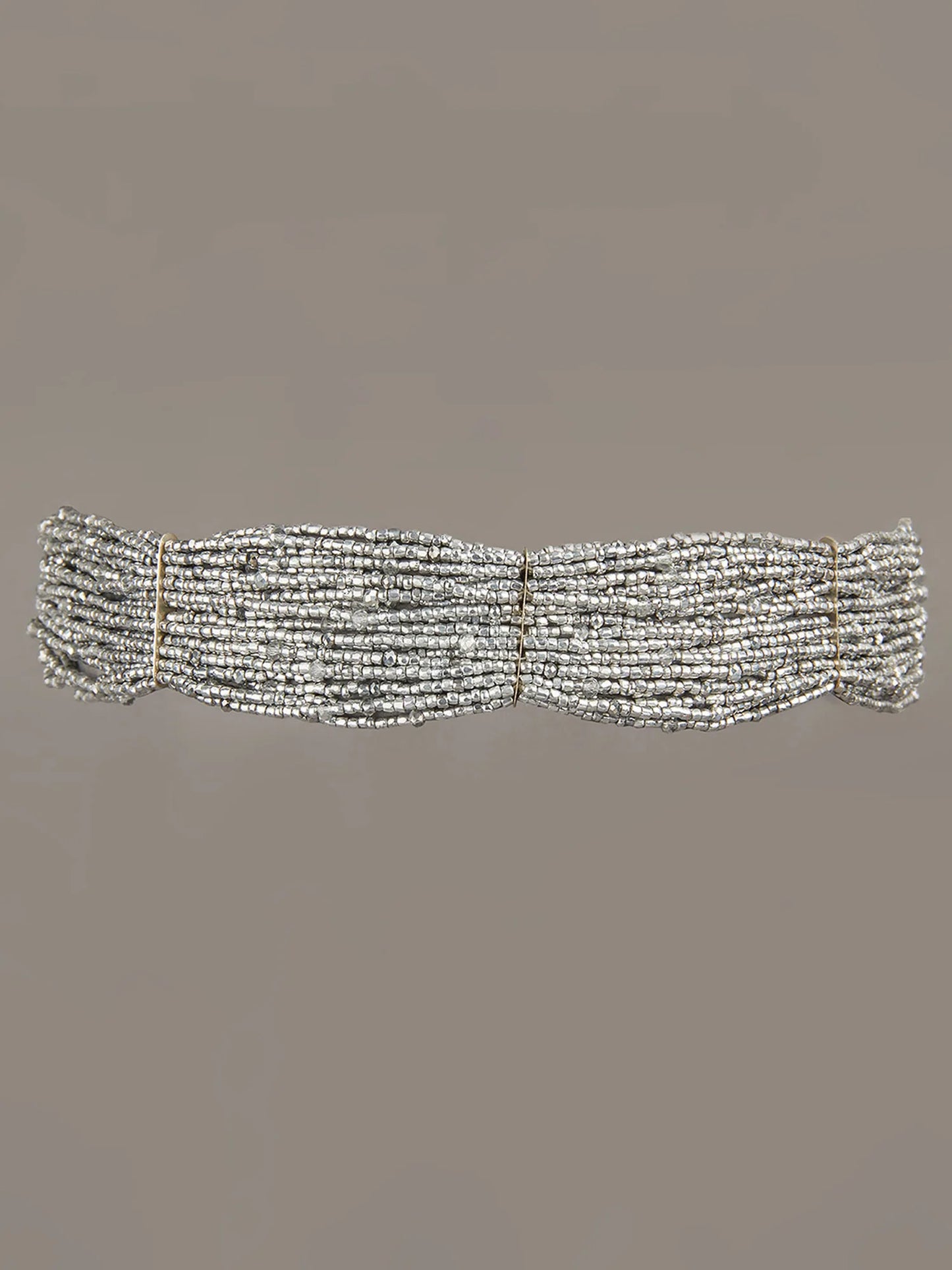 RAINNE SILVER CHOKER - House of Doro