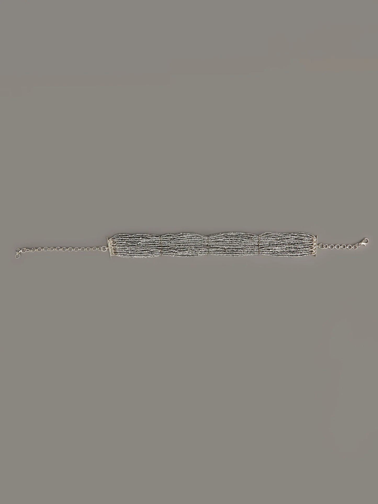 RAINNE SILVER CHOKER - House of Doro