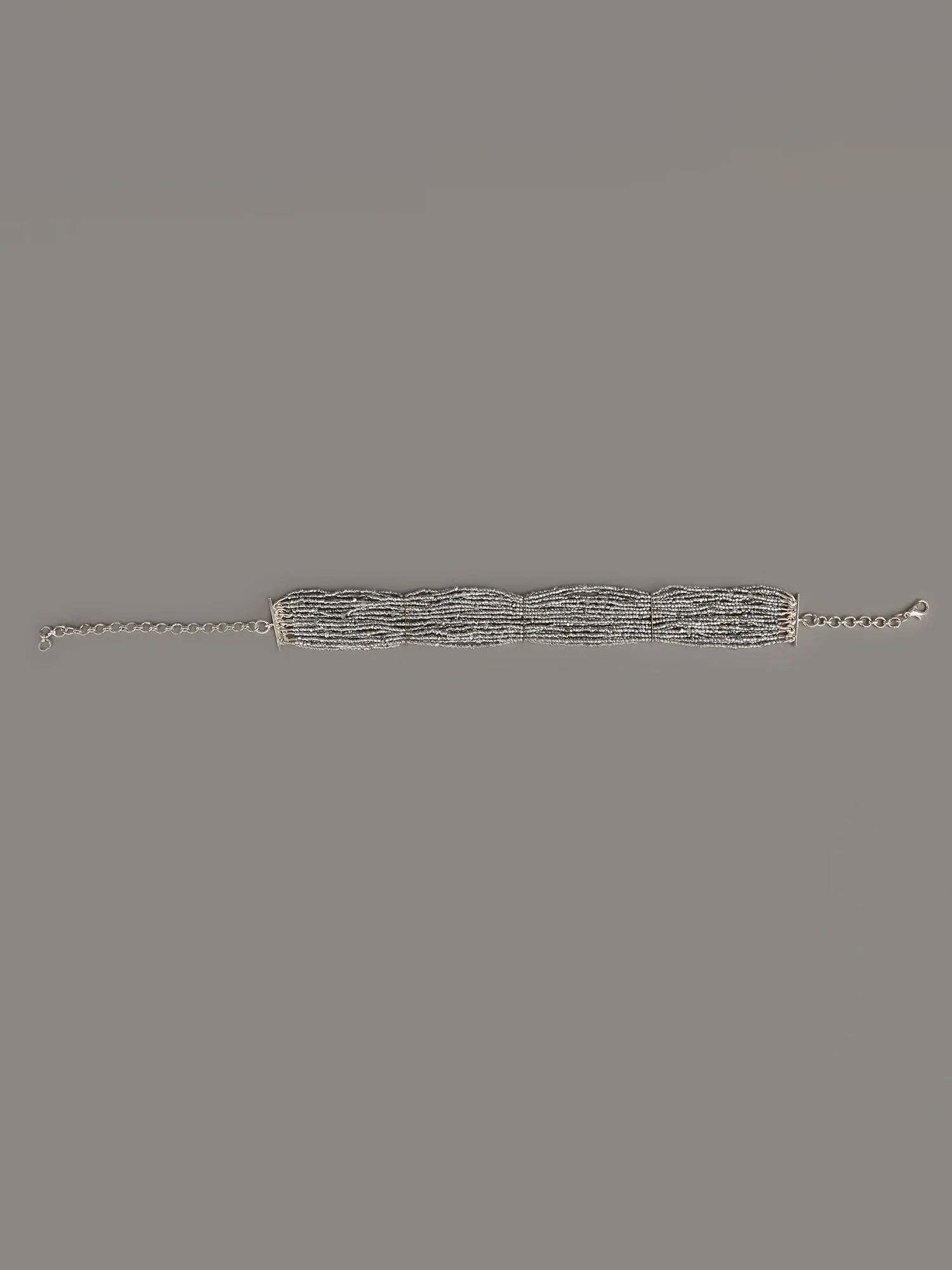 RAINNE SILVER CHOKER - House of Doro