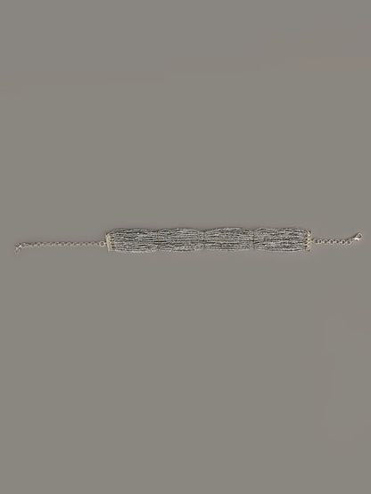 RAINNE SILVER CHOKER - House of Doro