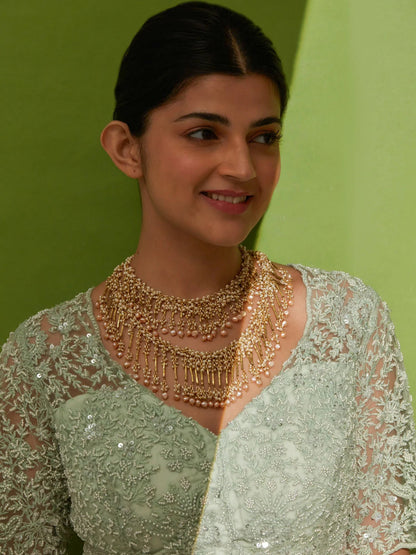 NAESHA PEACH CHOKER - House of Doro