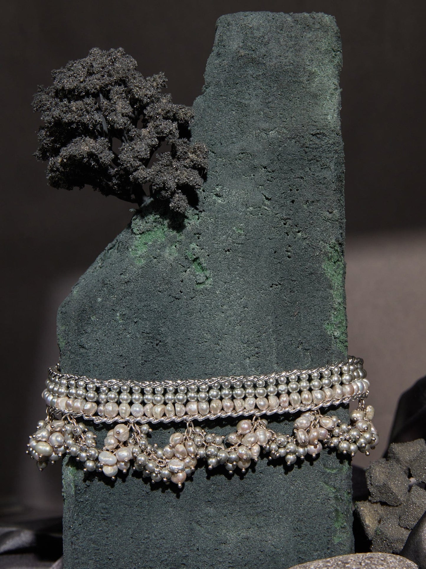 FENELLA SILVER CHOKER - House of Doro