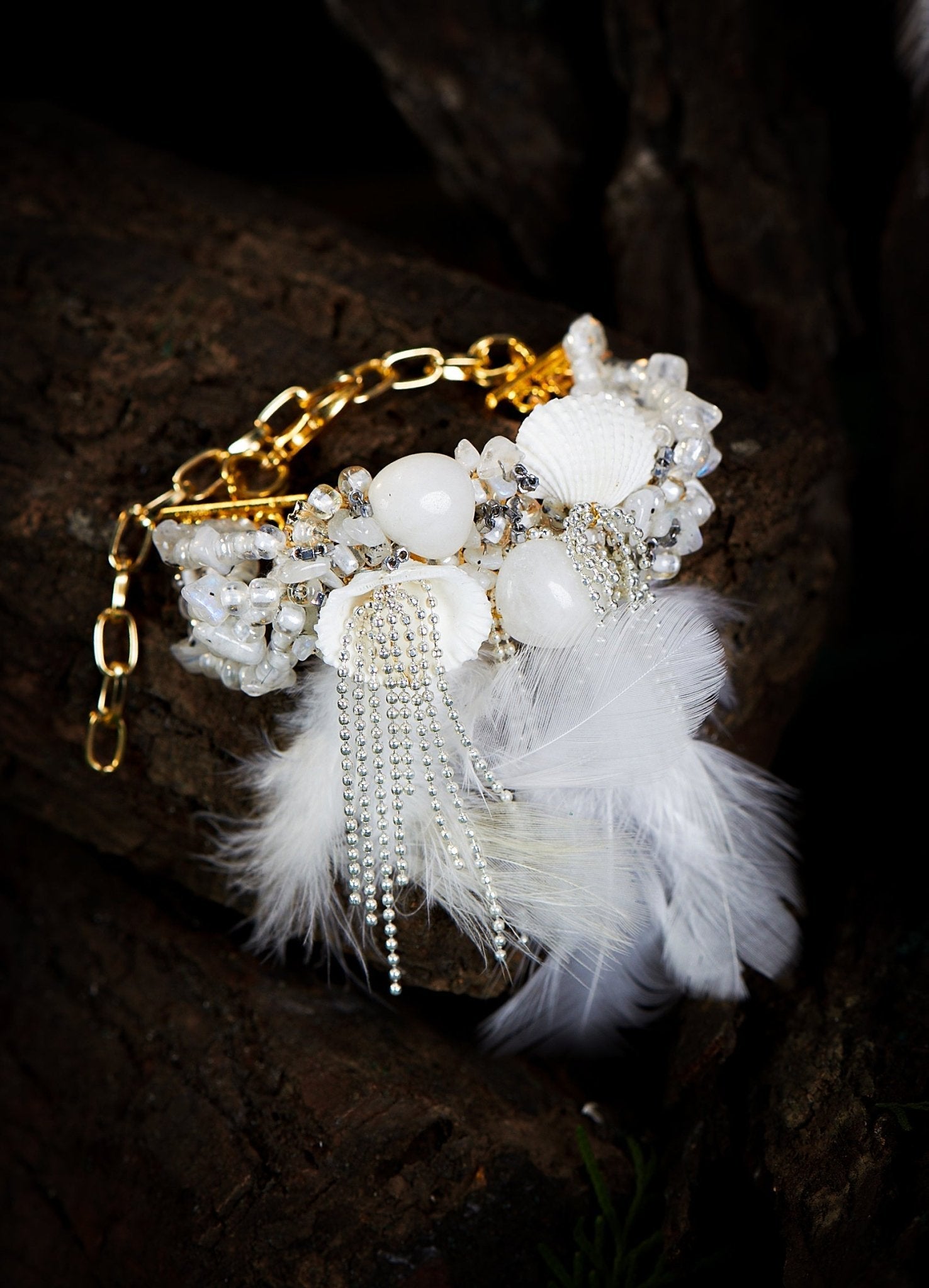 CLOUDSTAR FEATHER BRACELET - House of D’oro