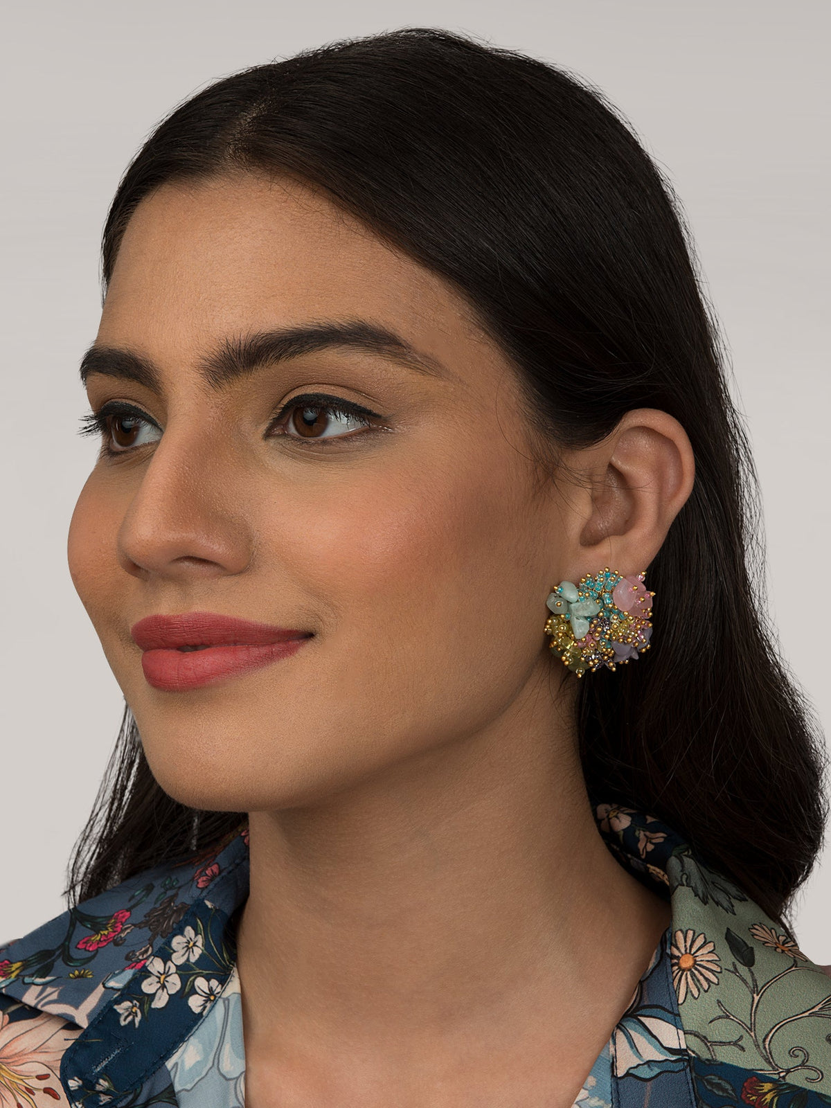 HAWTHORN BEADS STUDS - House of Doro