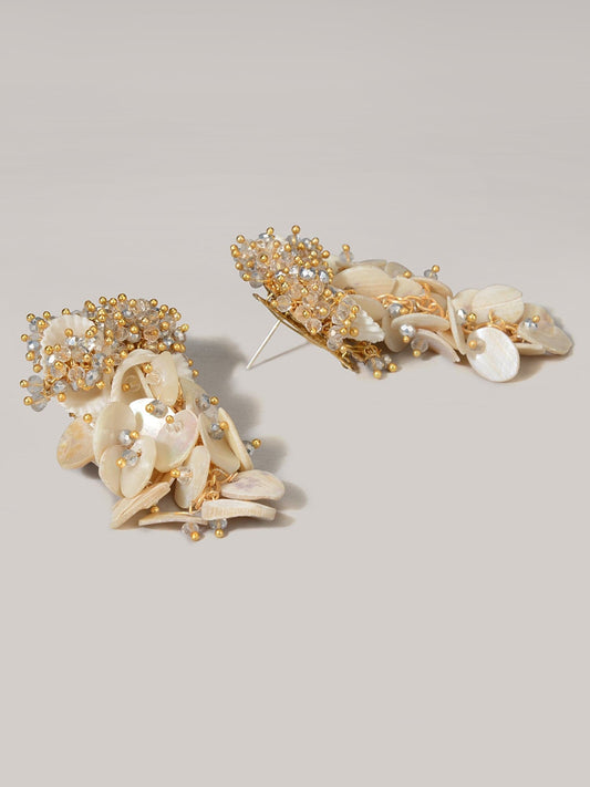 ALOHANA WHITE STUDS - House of Doro