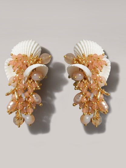 SUMAC SHELL STUDS - House of Doro