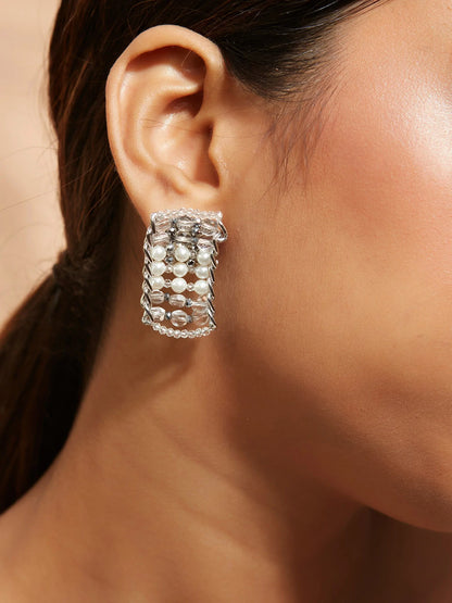 LAERRA SILVER STUDS - House of Doro