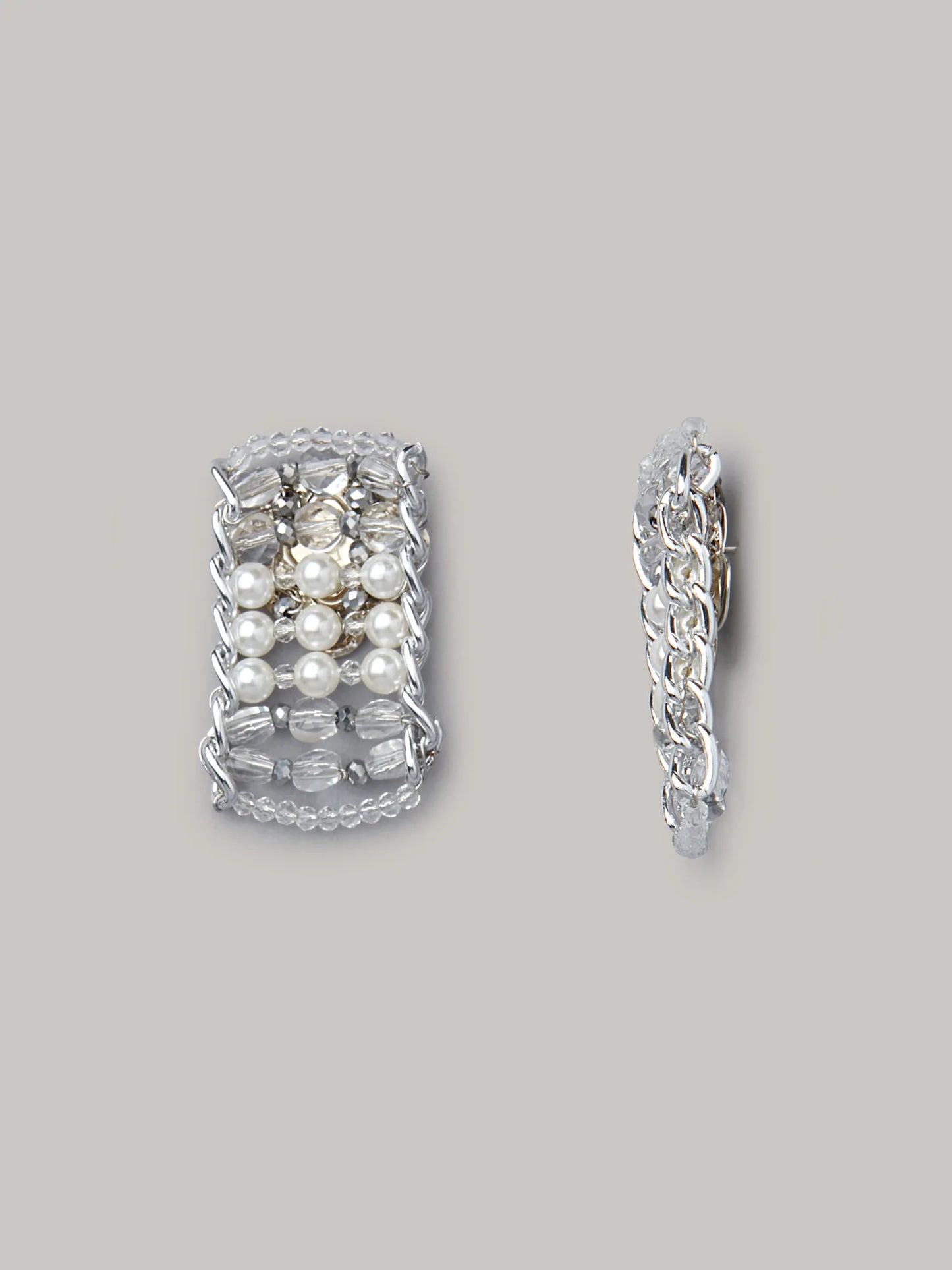 LAERRA SILVER STUDS - House of Doro