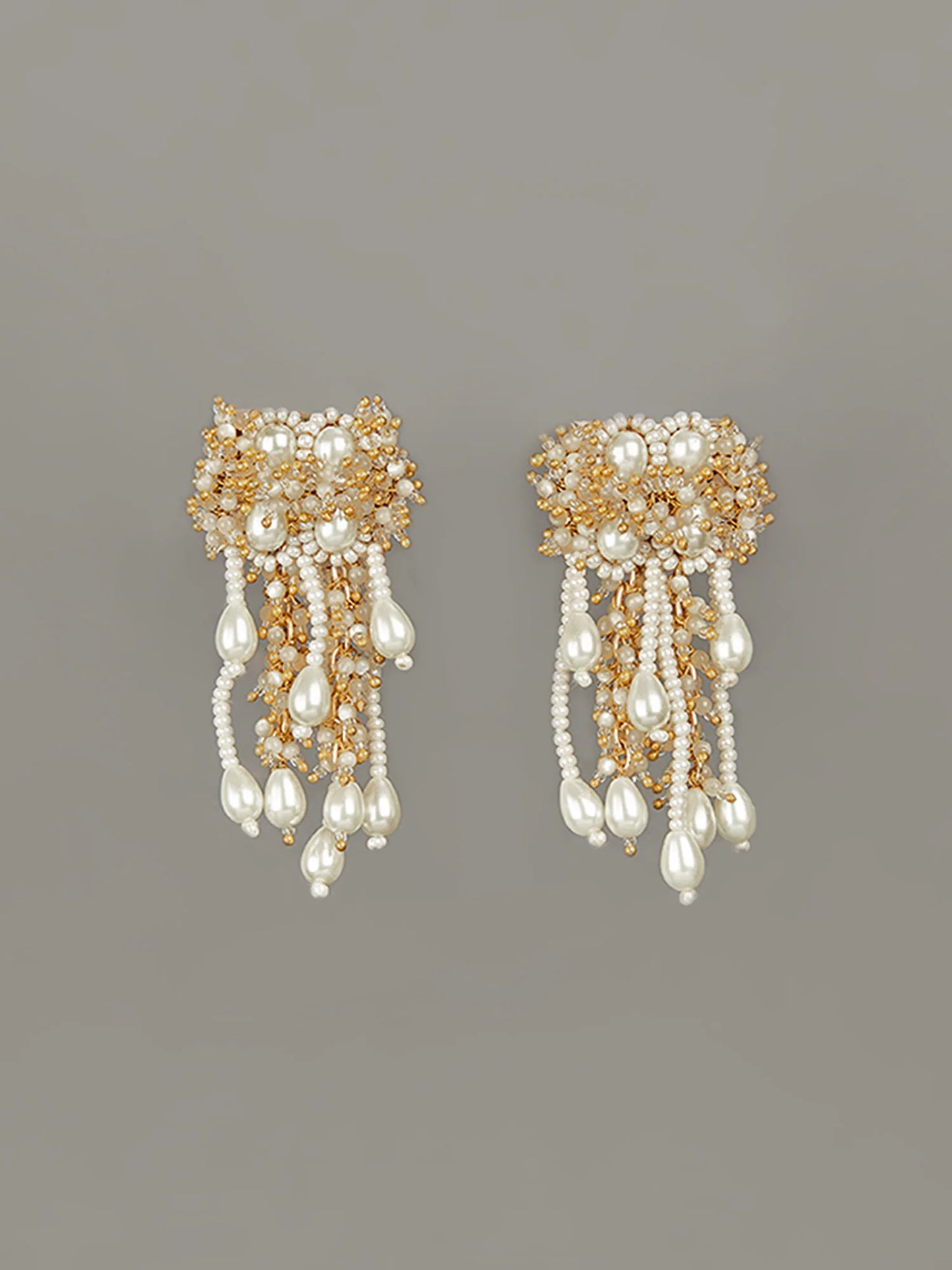 EZRELA GOLD STUDS - House of Doro