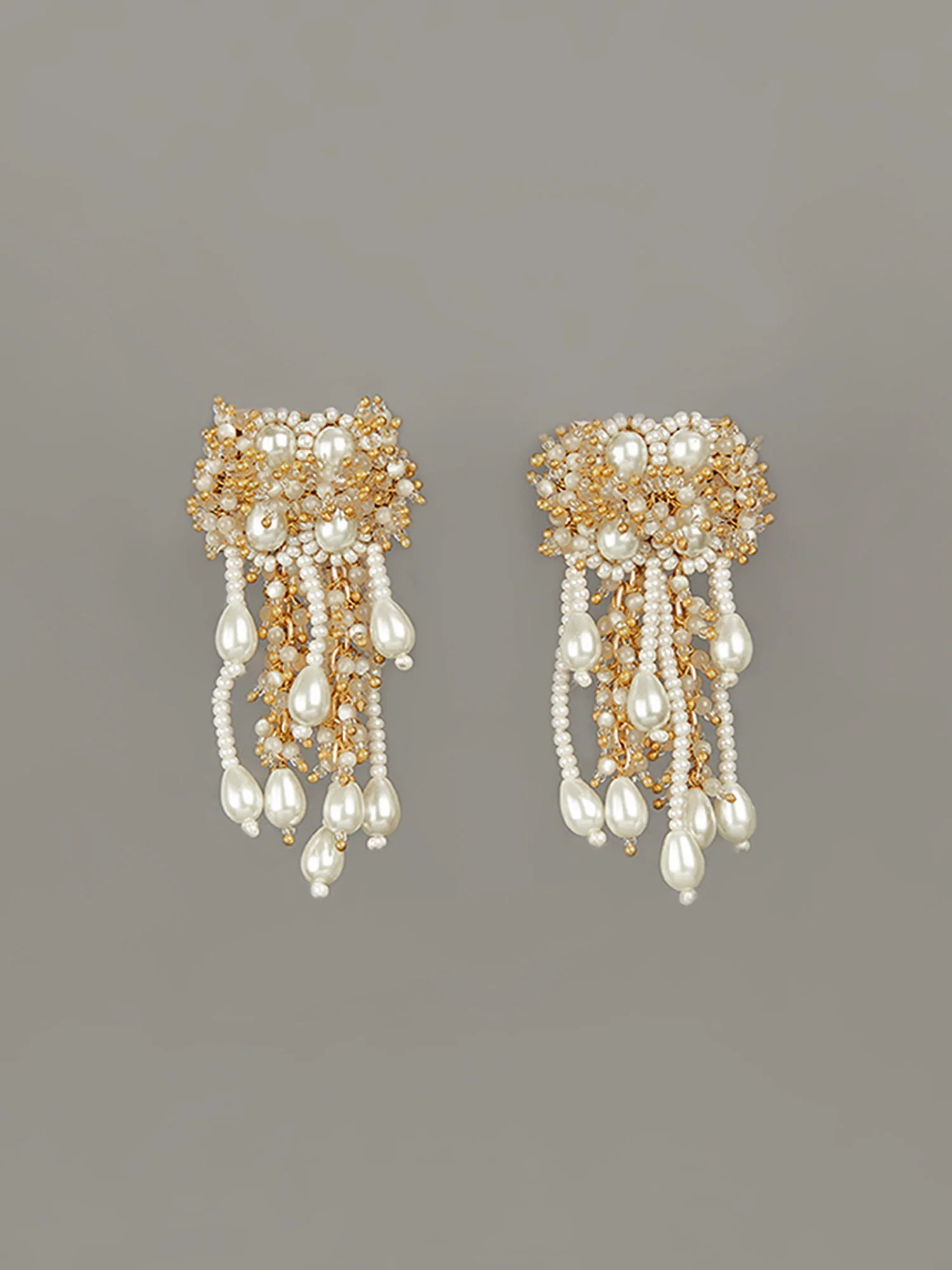 EZRELA GOLD STUDS - House of Doro
