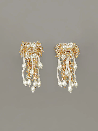 EZRELA GOLD STUDS - House of Doro