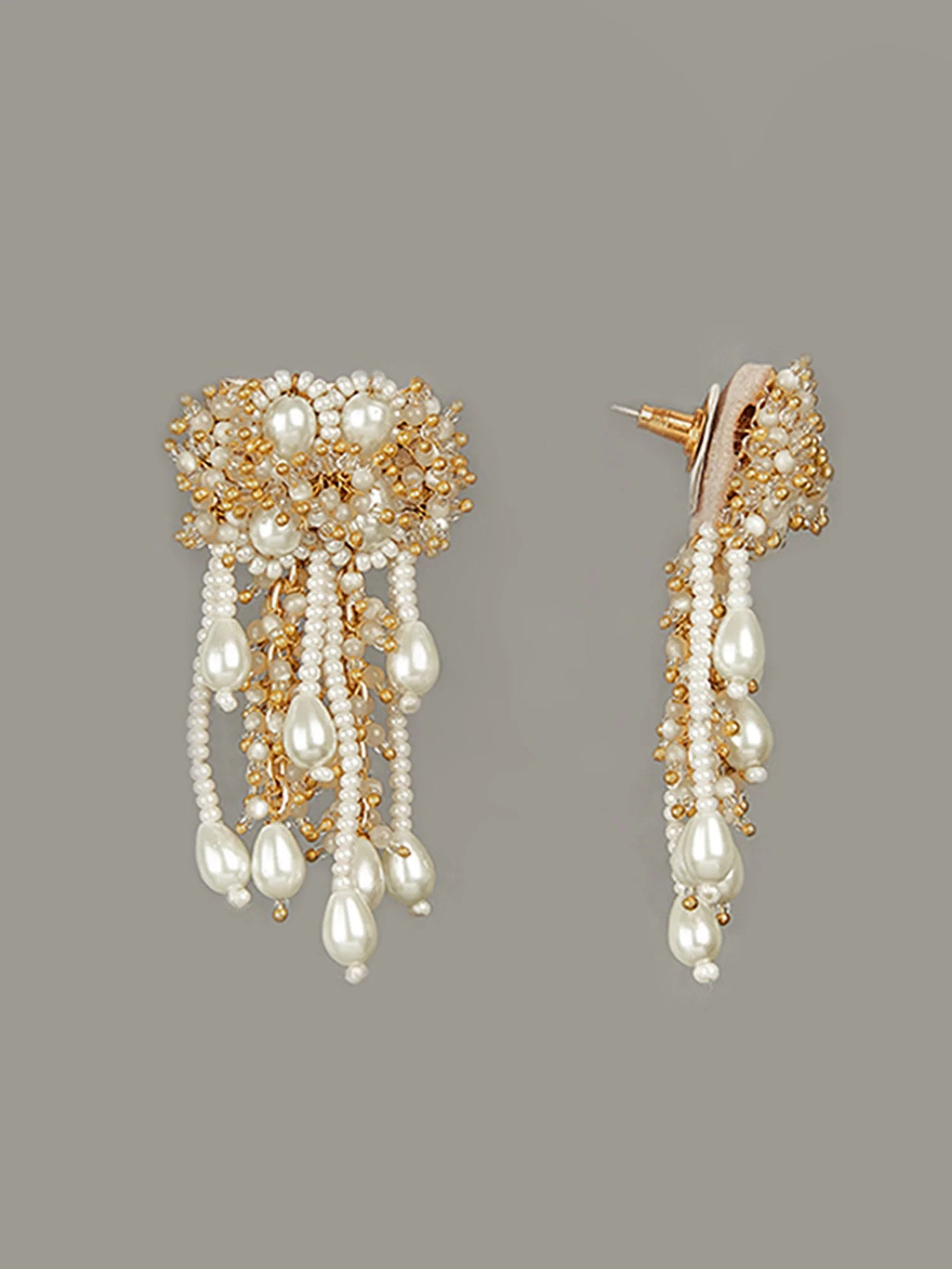 EZRELA GOLD STUDS - House of Doro
