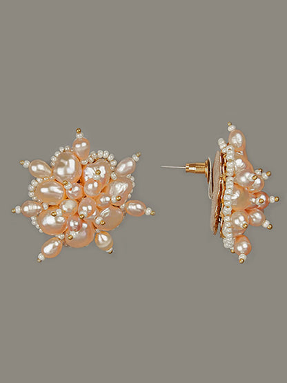 GANAVI PEACH STUDS - House of Doro