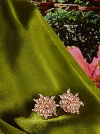 GANAVI PEACH STUDS - House of Doro