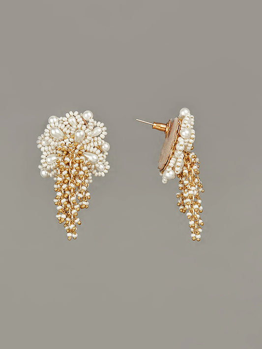 CANISA PEARLS STUDS - House of Doro