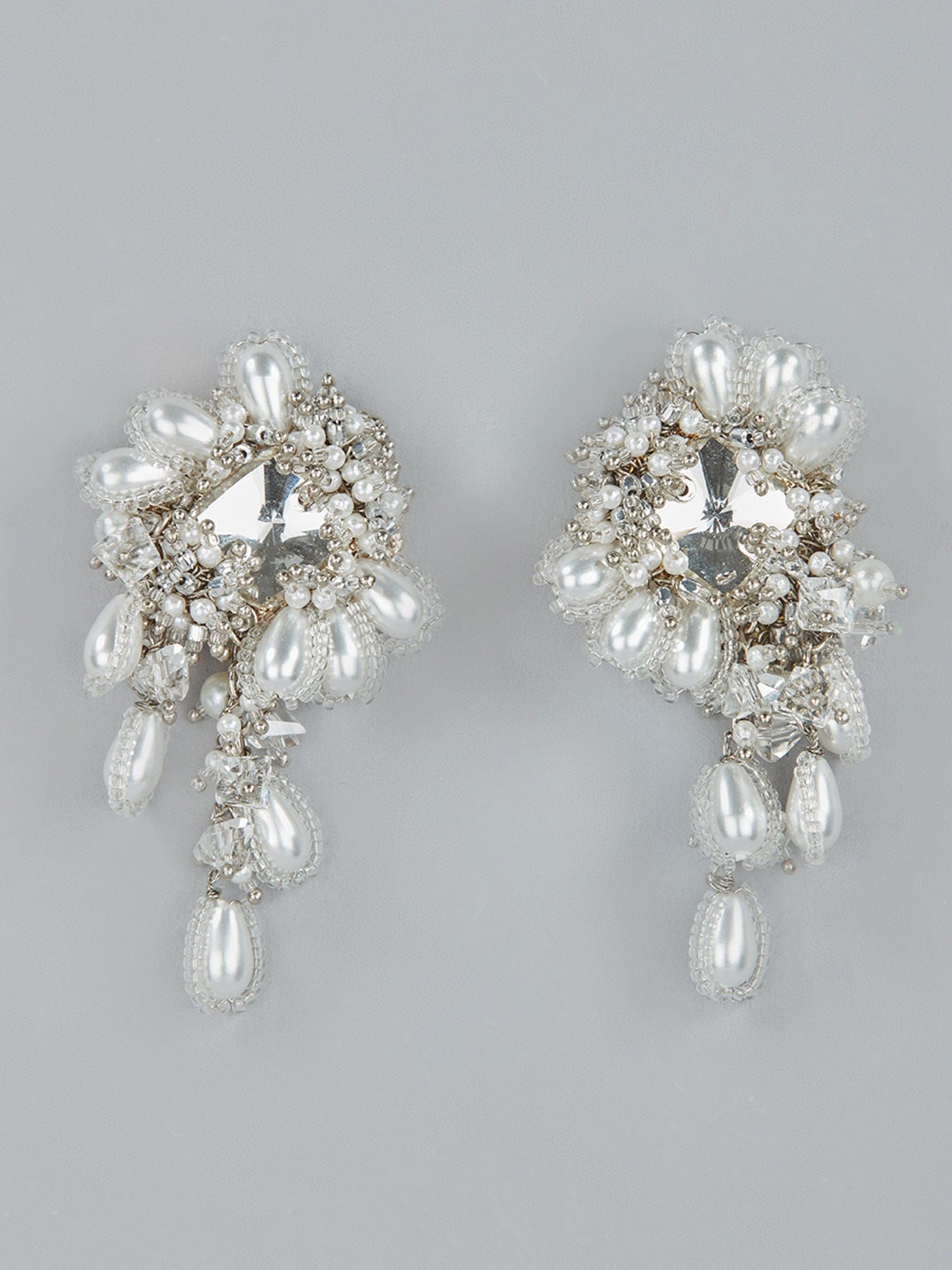 EVANIA SILVER STUDS - House of D’oro