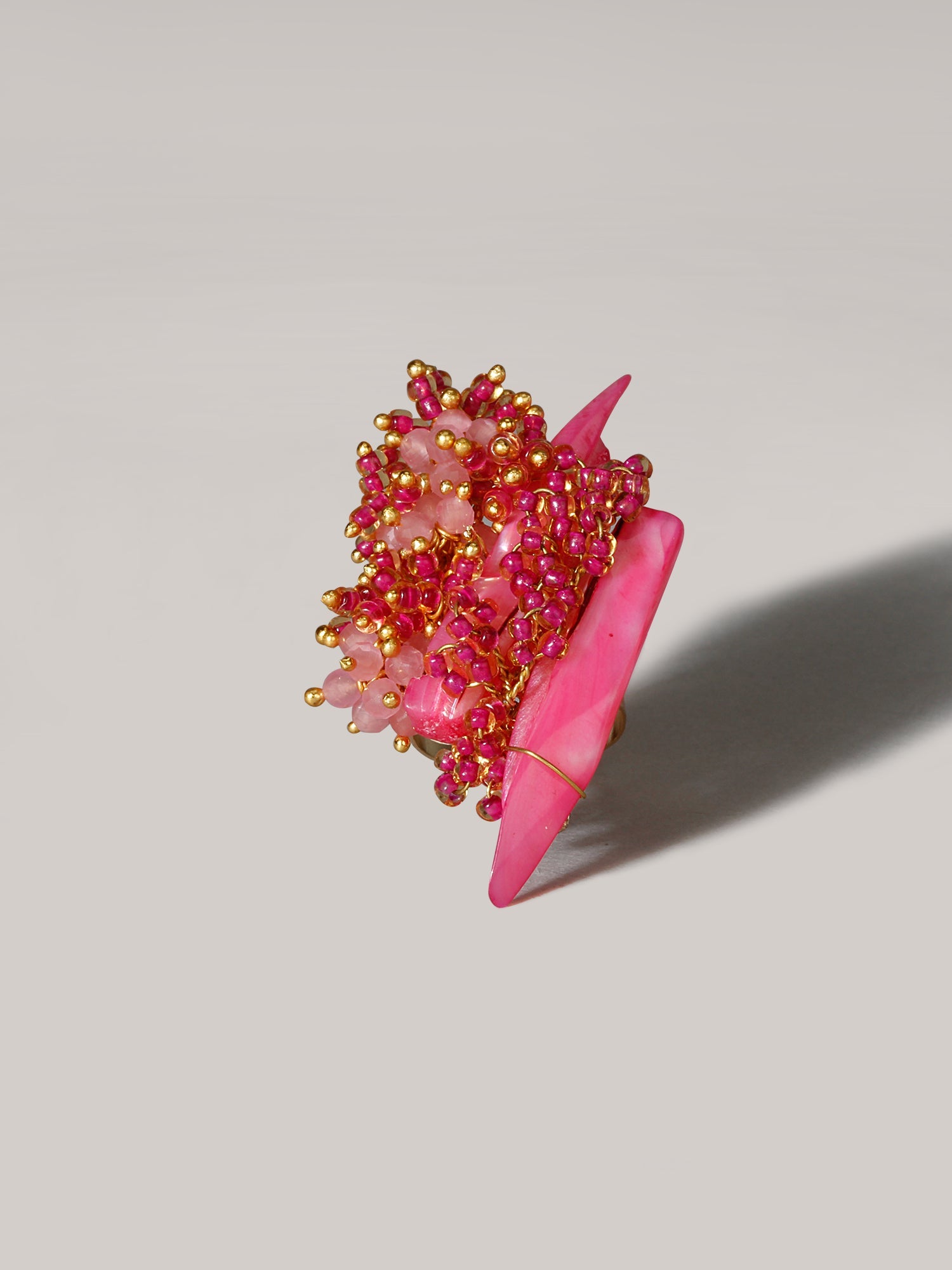 BEGONIA PINK RING - House of D’oro