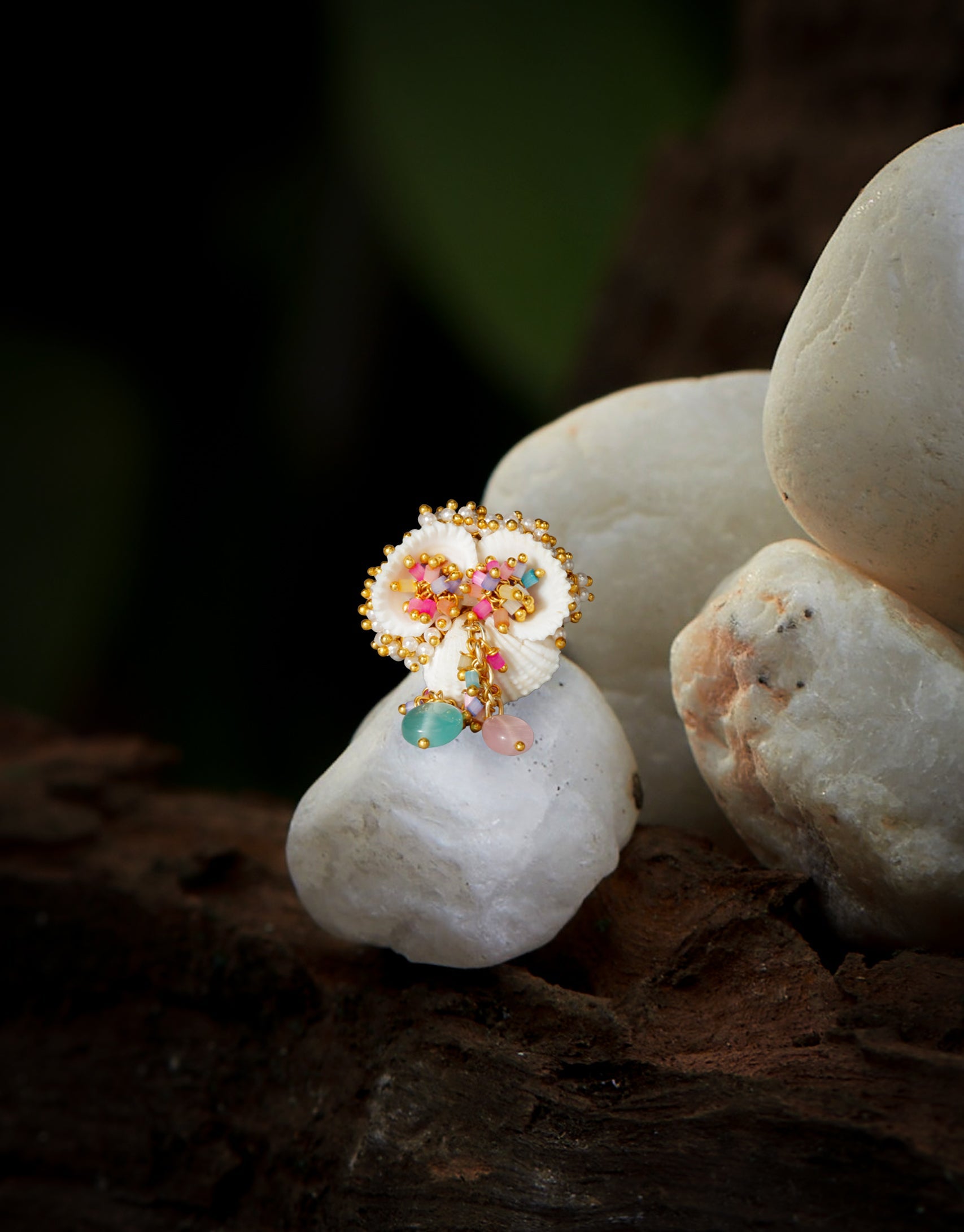 LOCUST PEARL RING - House of Doro
