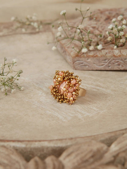ALBERINA PINK RING - House of D’oro