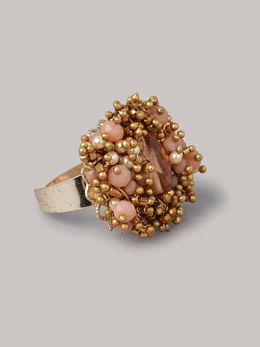 ALBERINA PINK RING - House of D’oro