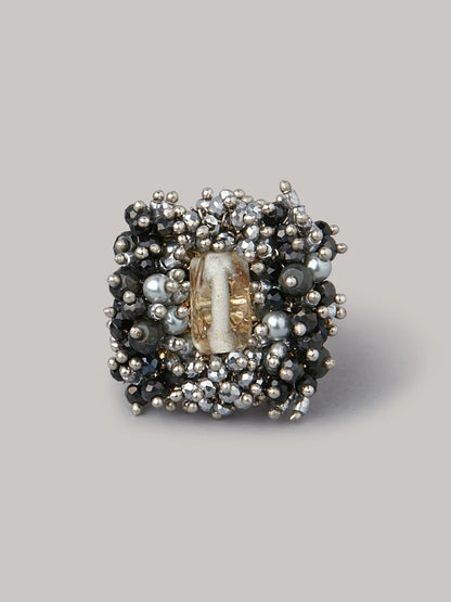 SYABELLA BLACK RING - House of Doro