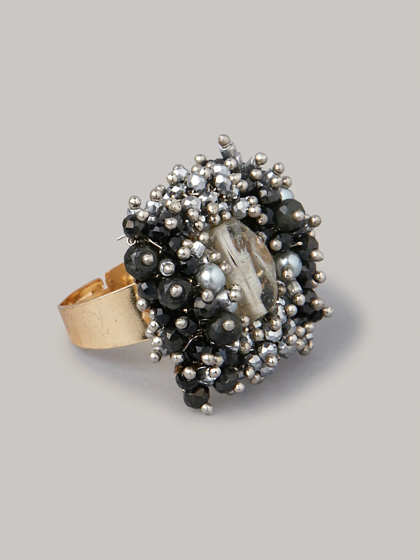 SYABELLA BLACK RING - House of Doro