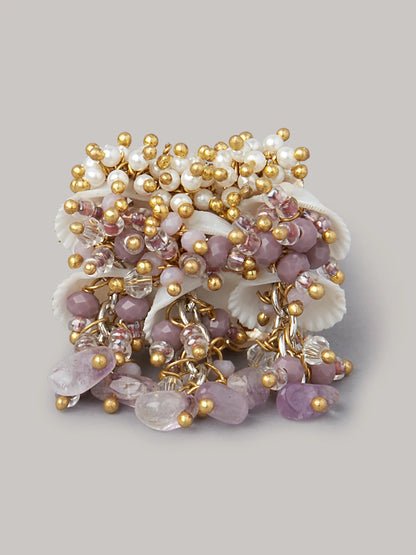 SKYLAR PURPLE RING - House of Doro