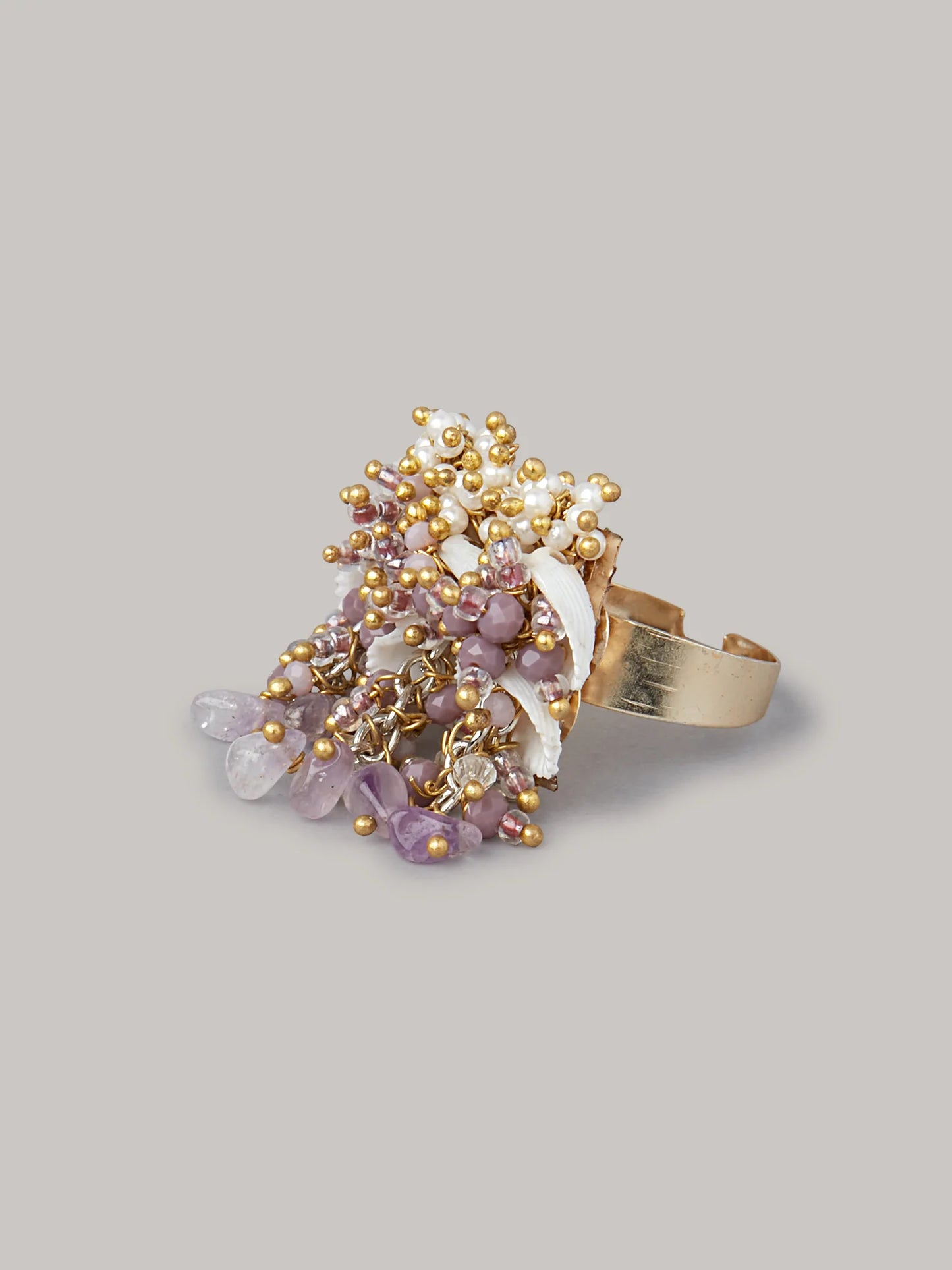 SKYLAR PURPLE RING - House of Doro