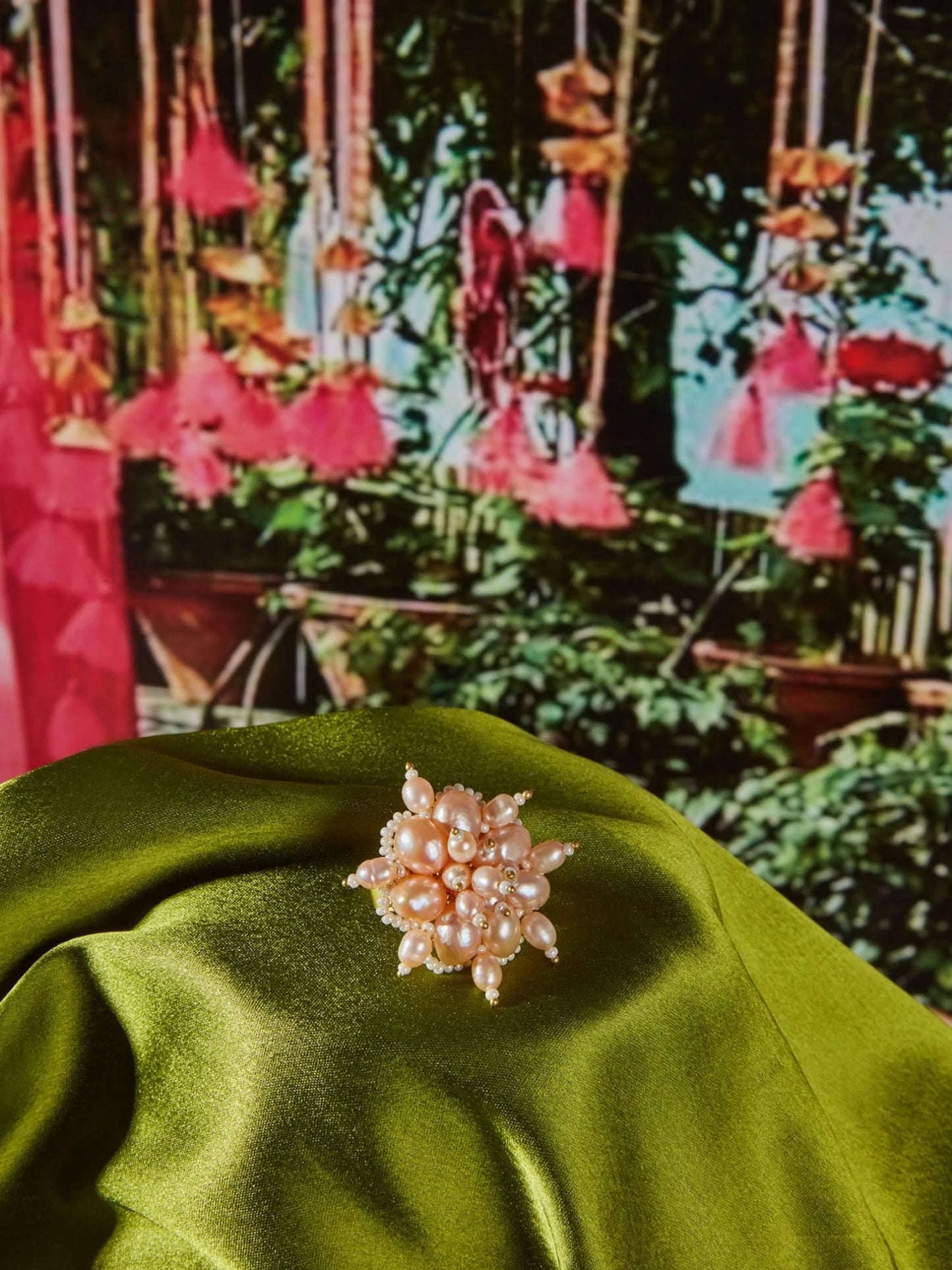 SOLARIS PEACH RING - House of Doro