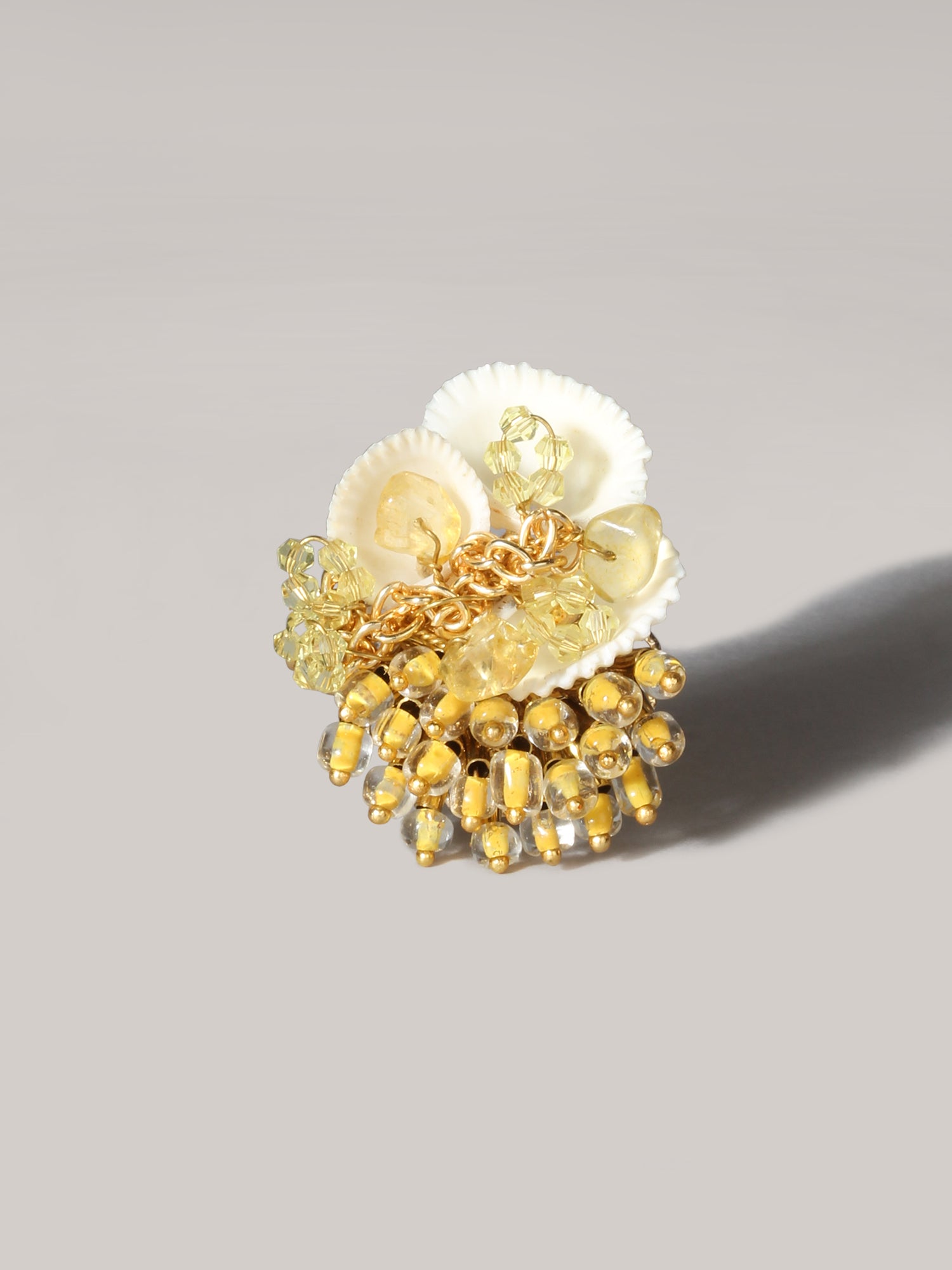 CHAMPANYA BEIGE RING - House of Doro