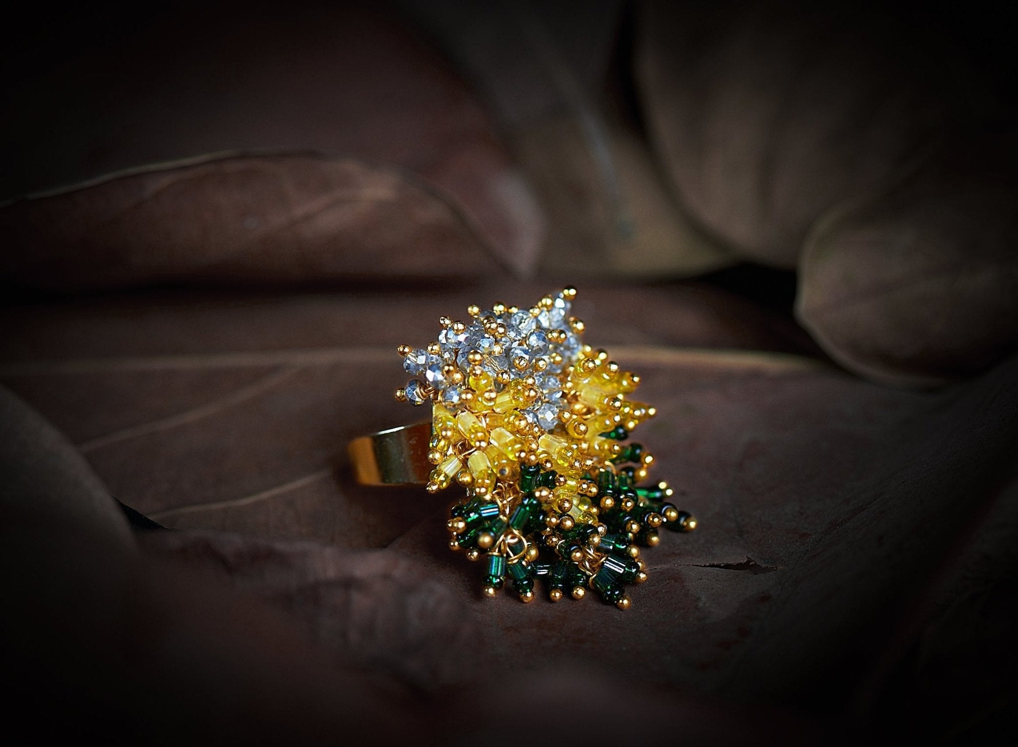 HYACINTH CLUSTER RING - House of D’oro