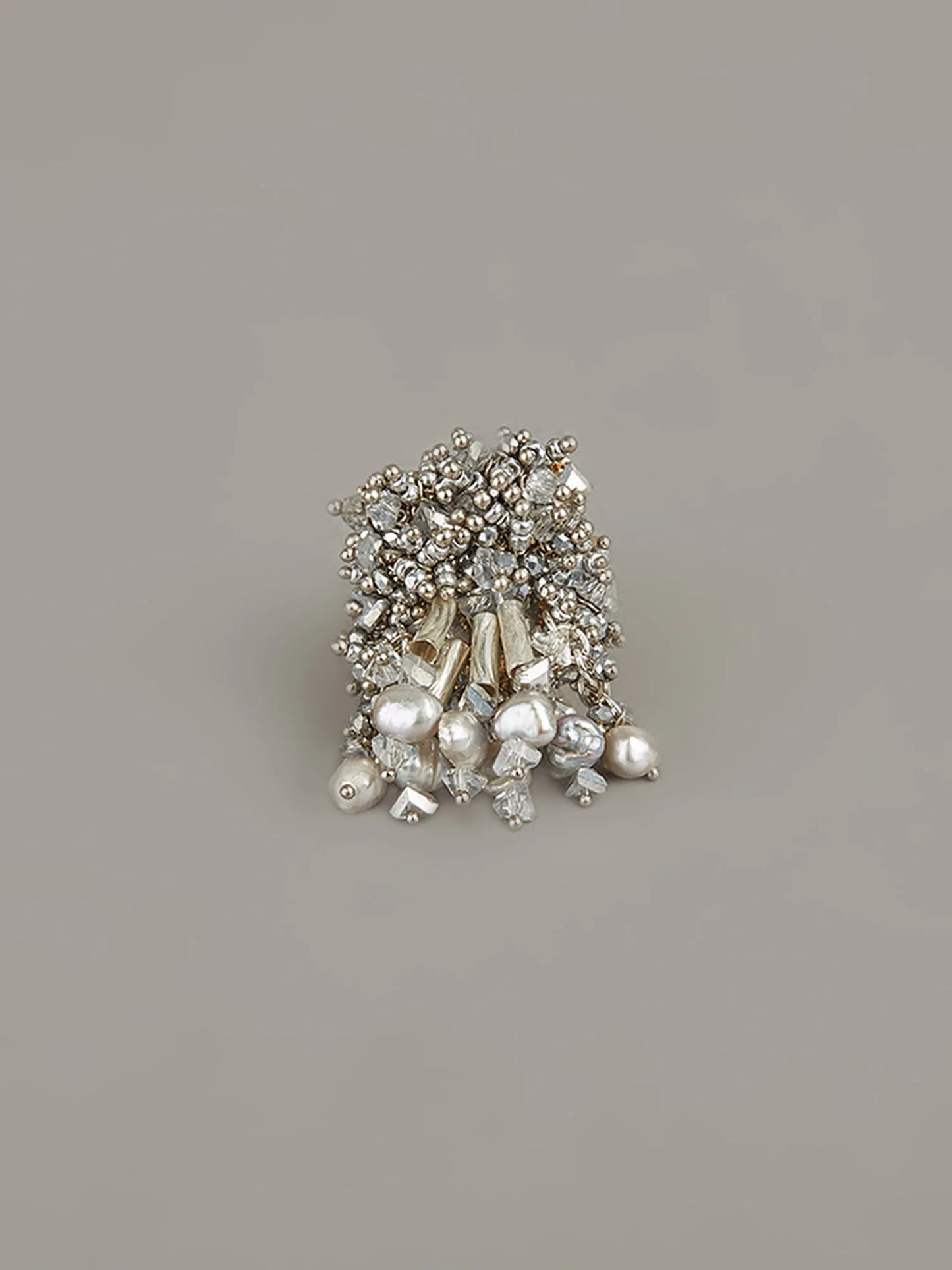 NYMAH SILVER FINGER RING - House of Doro