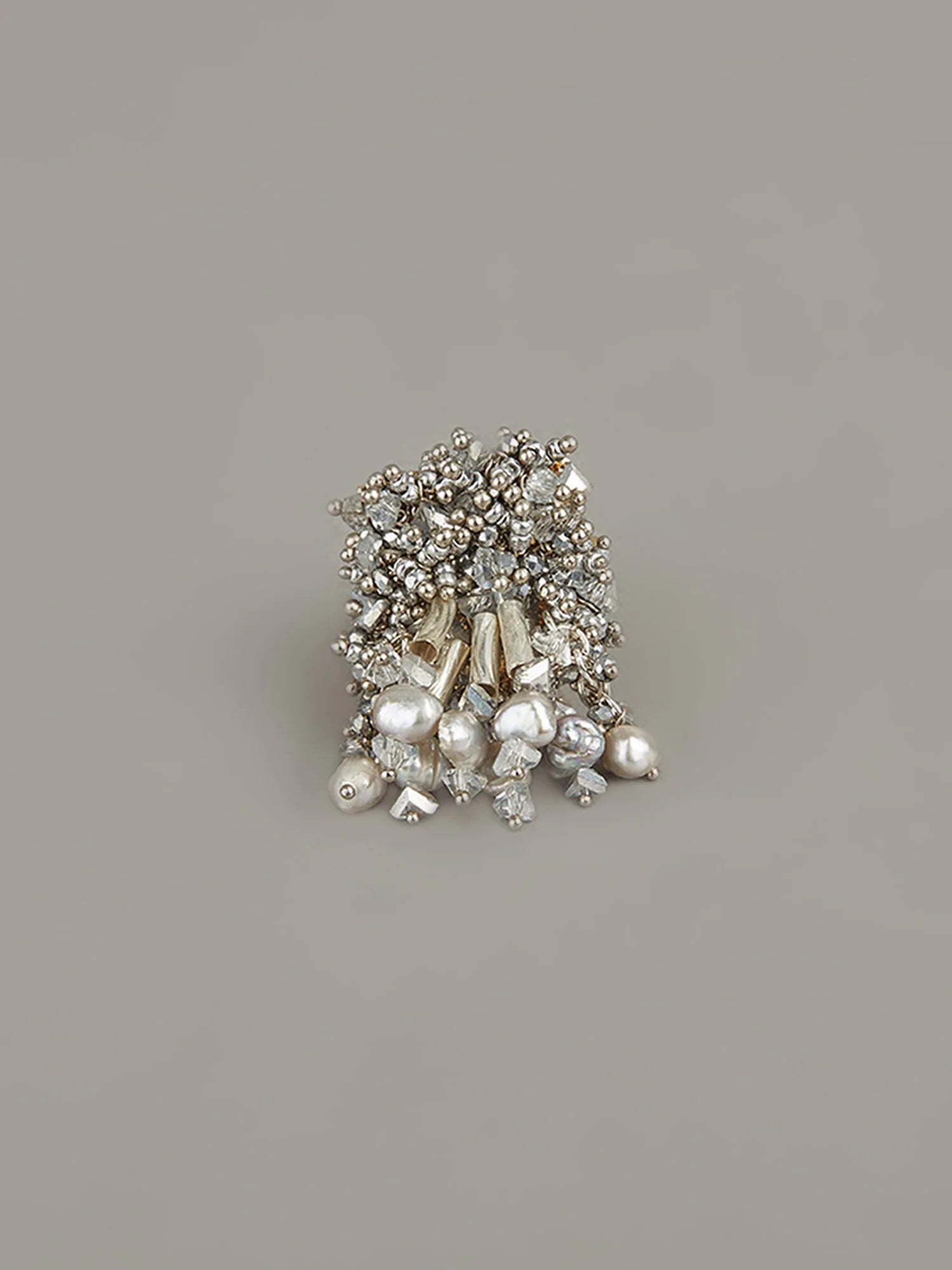 NYMAH SILVER FINGER RING - House of Doro