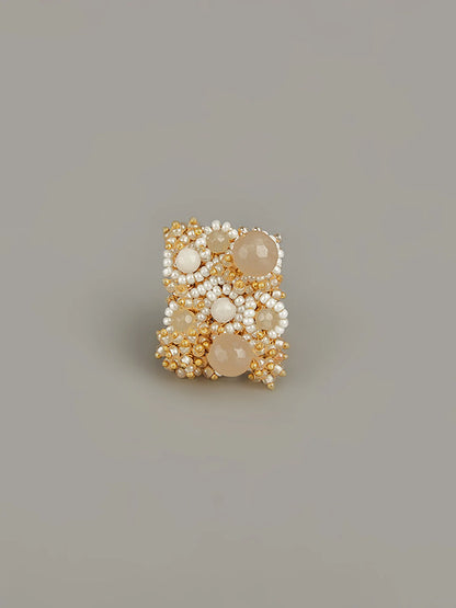 RHITEA STONE RING - House of Doro