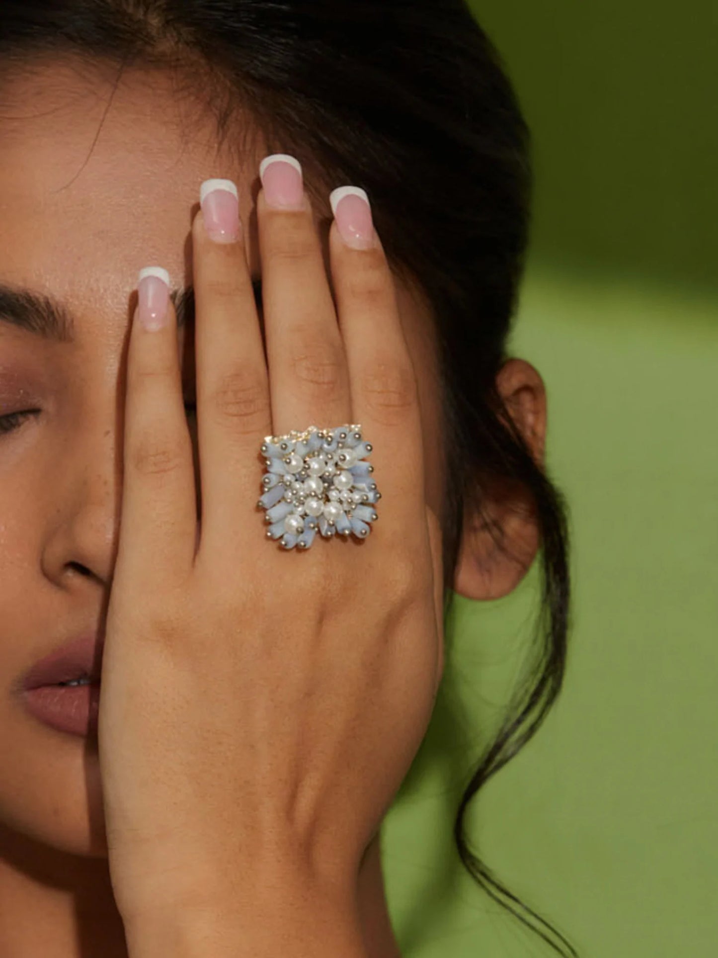 TREASA BLUE RING - House of Doro