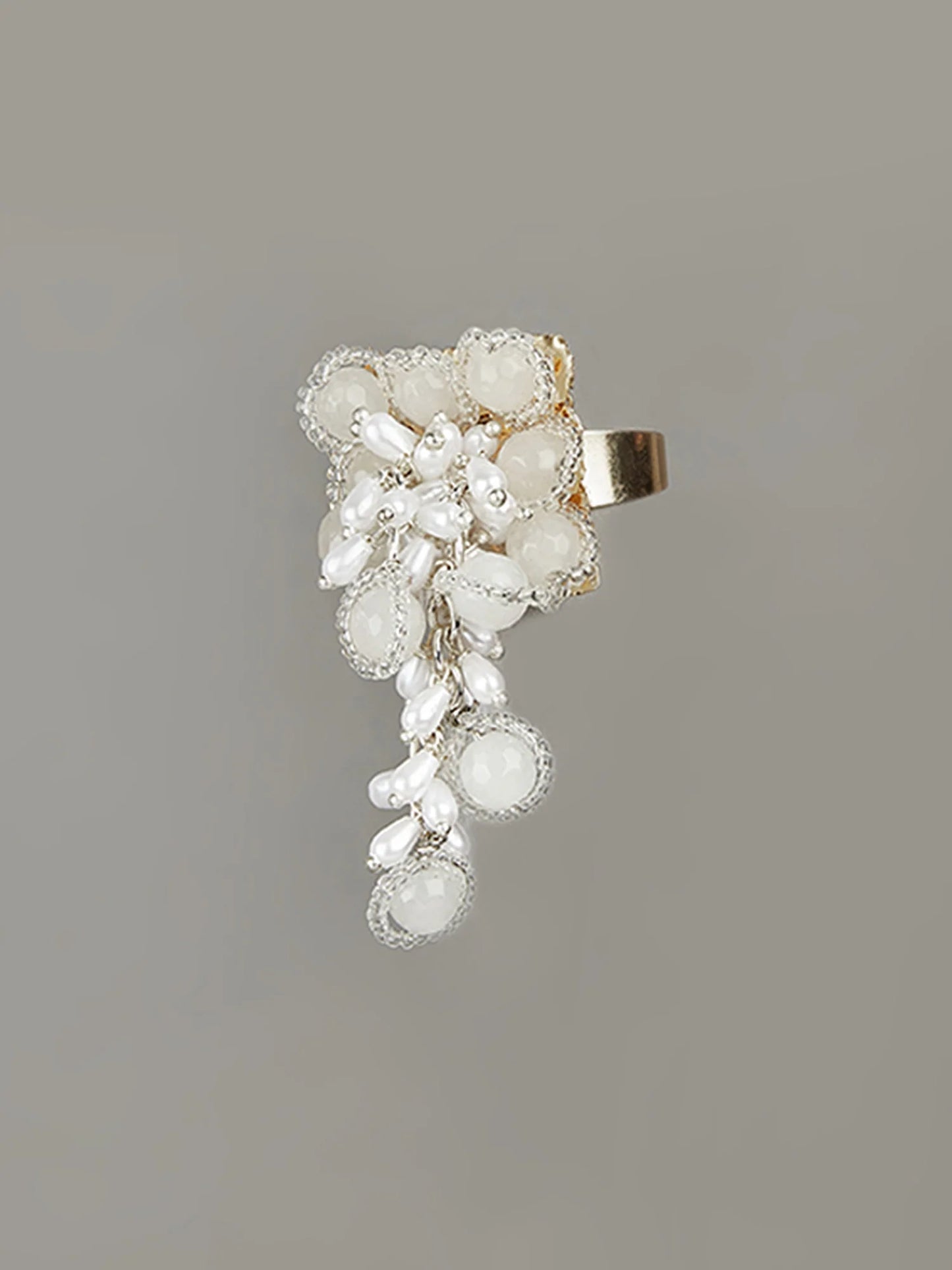 KEIRA WHITE RING - House of Doro