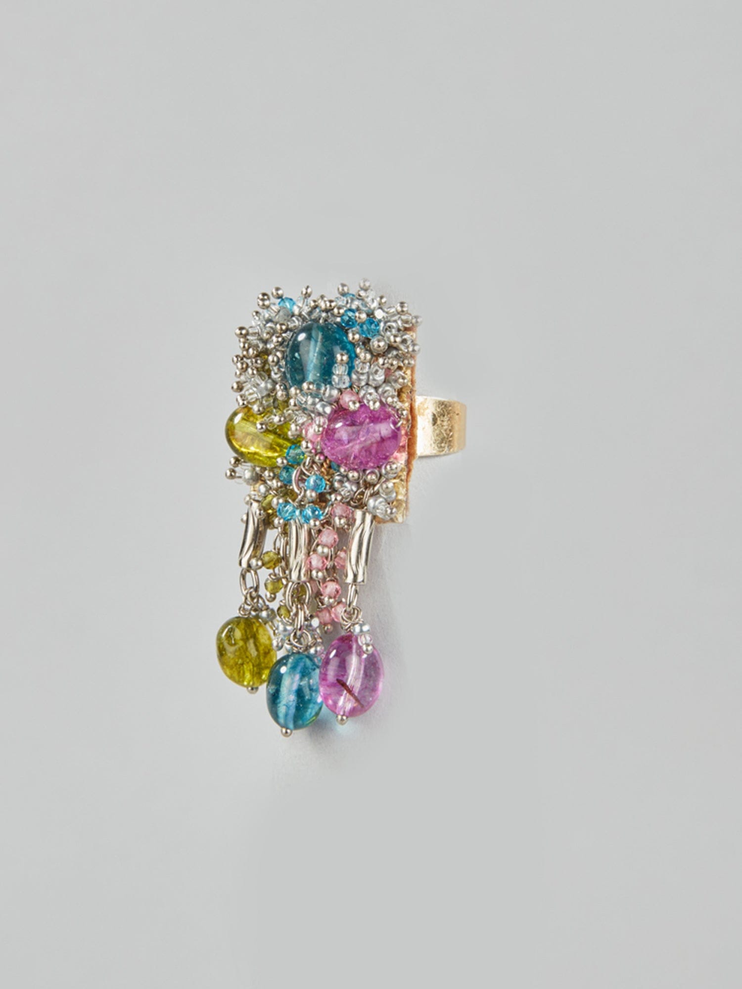 AZUMINA COLOURED RING - House of Doro