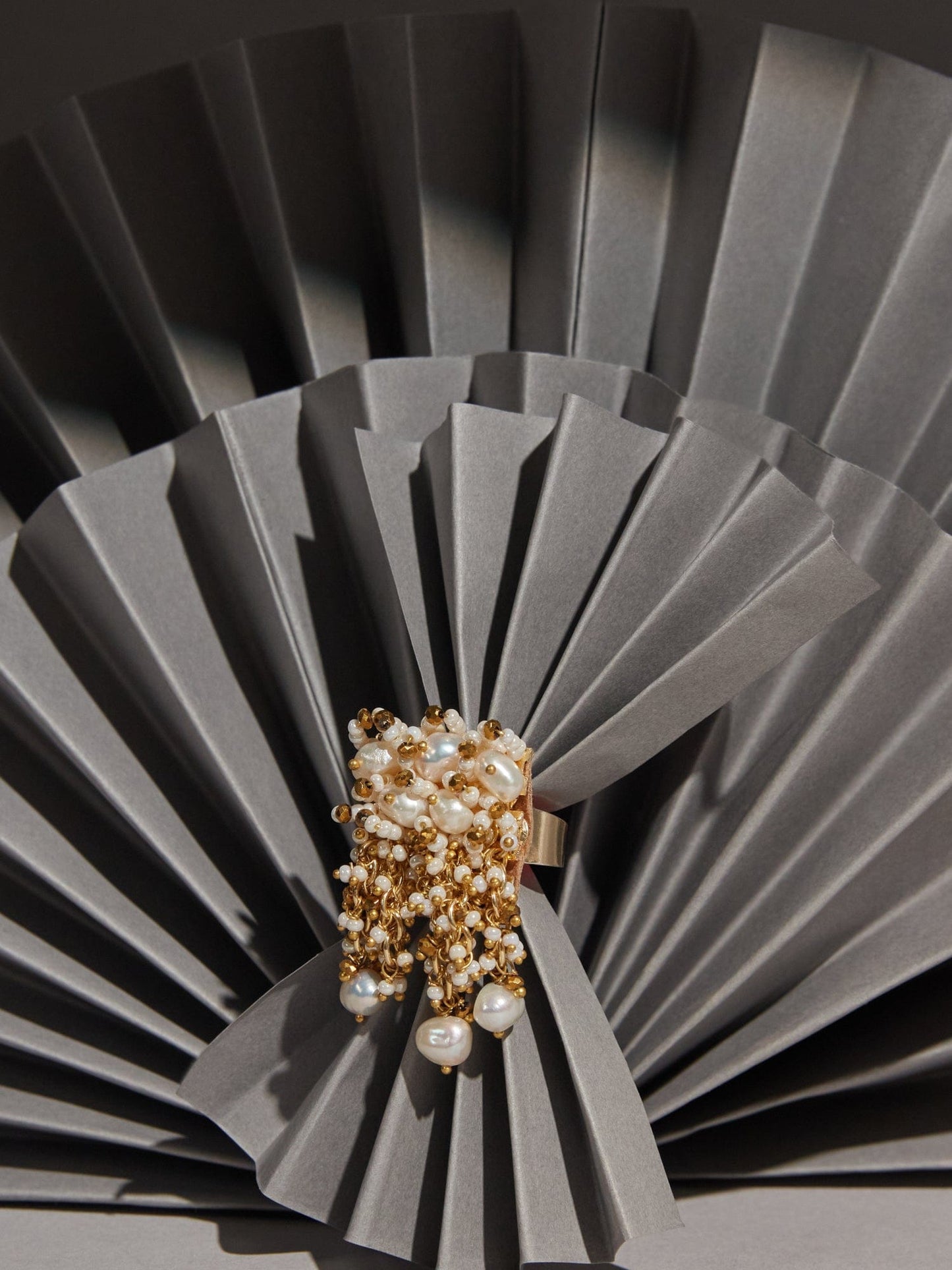 NAMYSSA WHITE RING - House of Doro