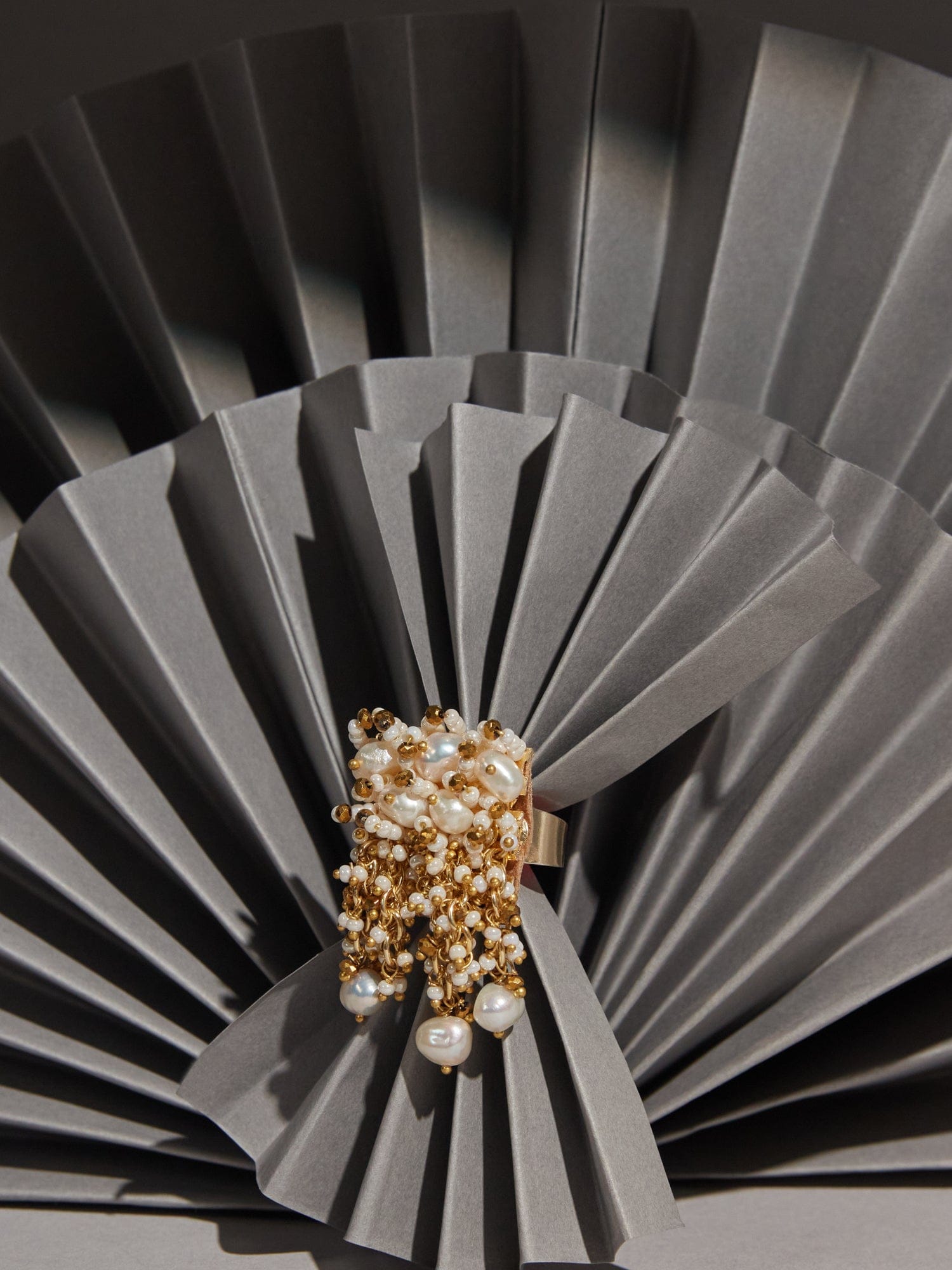 NAMYSSA WHITE RING - House of Doro