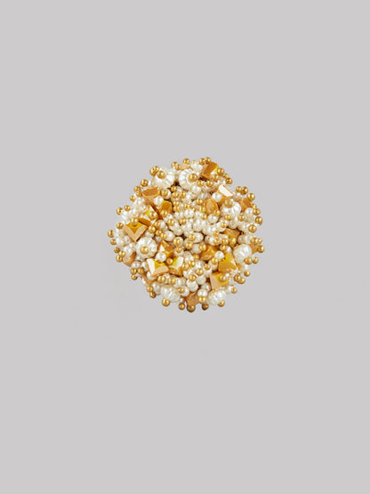 MAREENA YELLOW RING - House of Doro