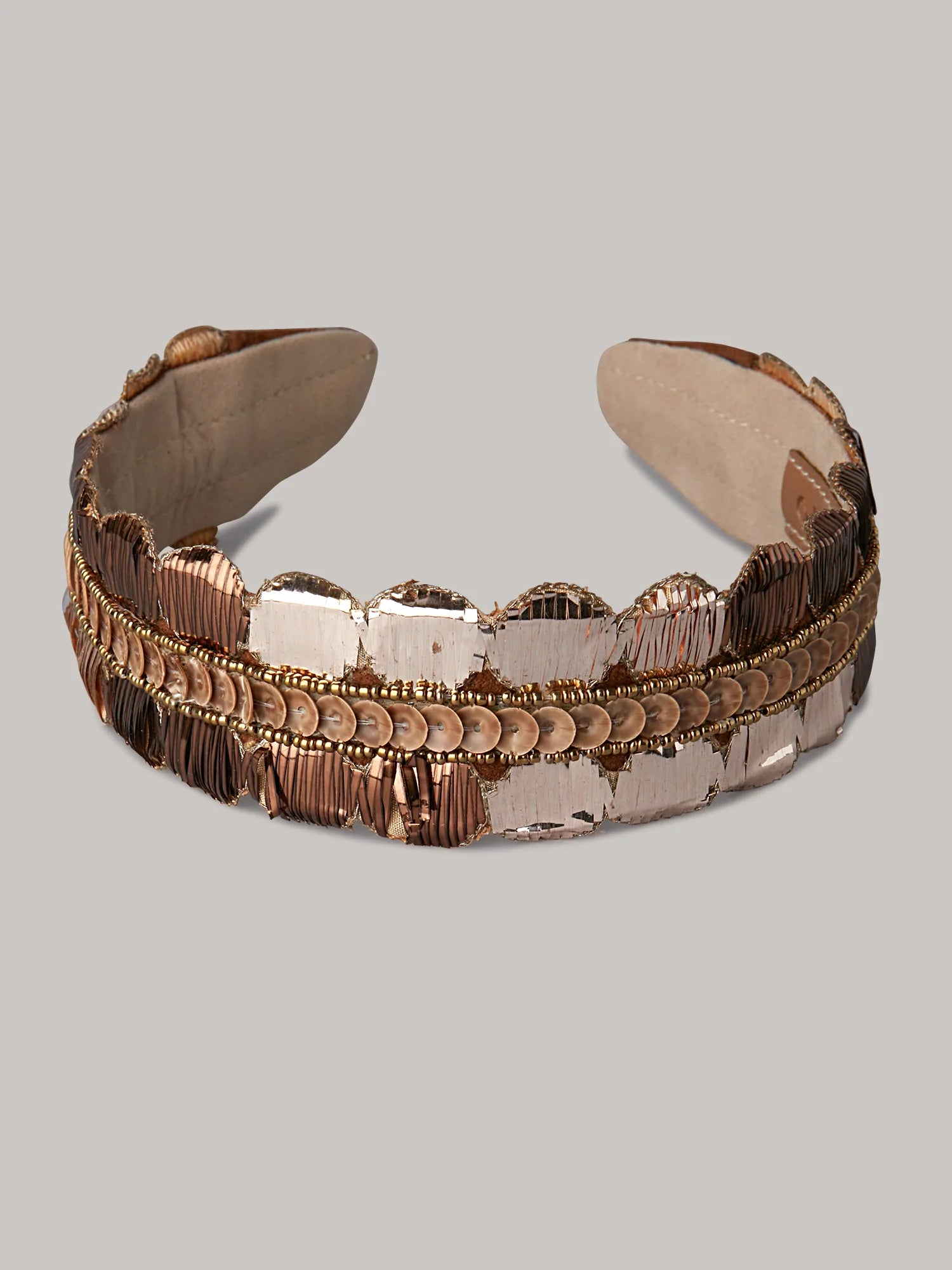 MAYULVA BROWN HEAD GEAR - House of Doro