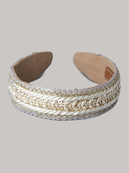 HAVEN WHITE HEAD GEAR - House of Doro