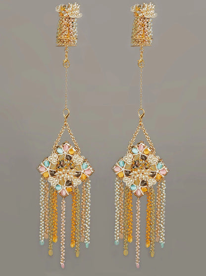 SABYAA COLORED KALIRA - House of Doro