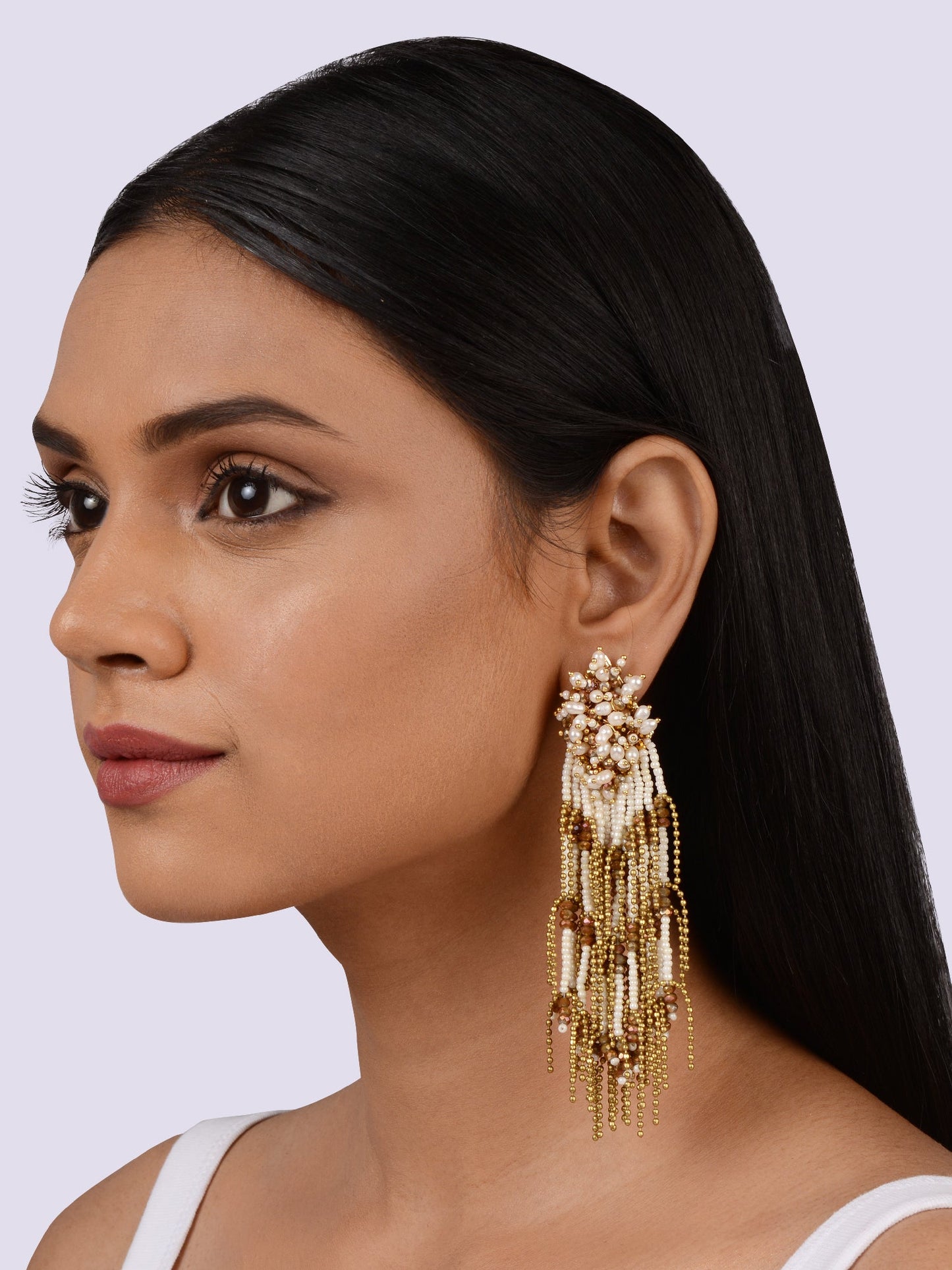 RYETTA GOLD DANGLINGS - House of Doro